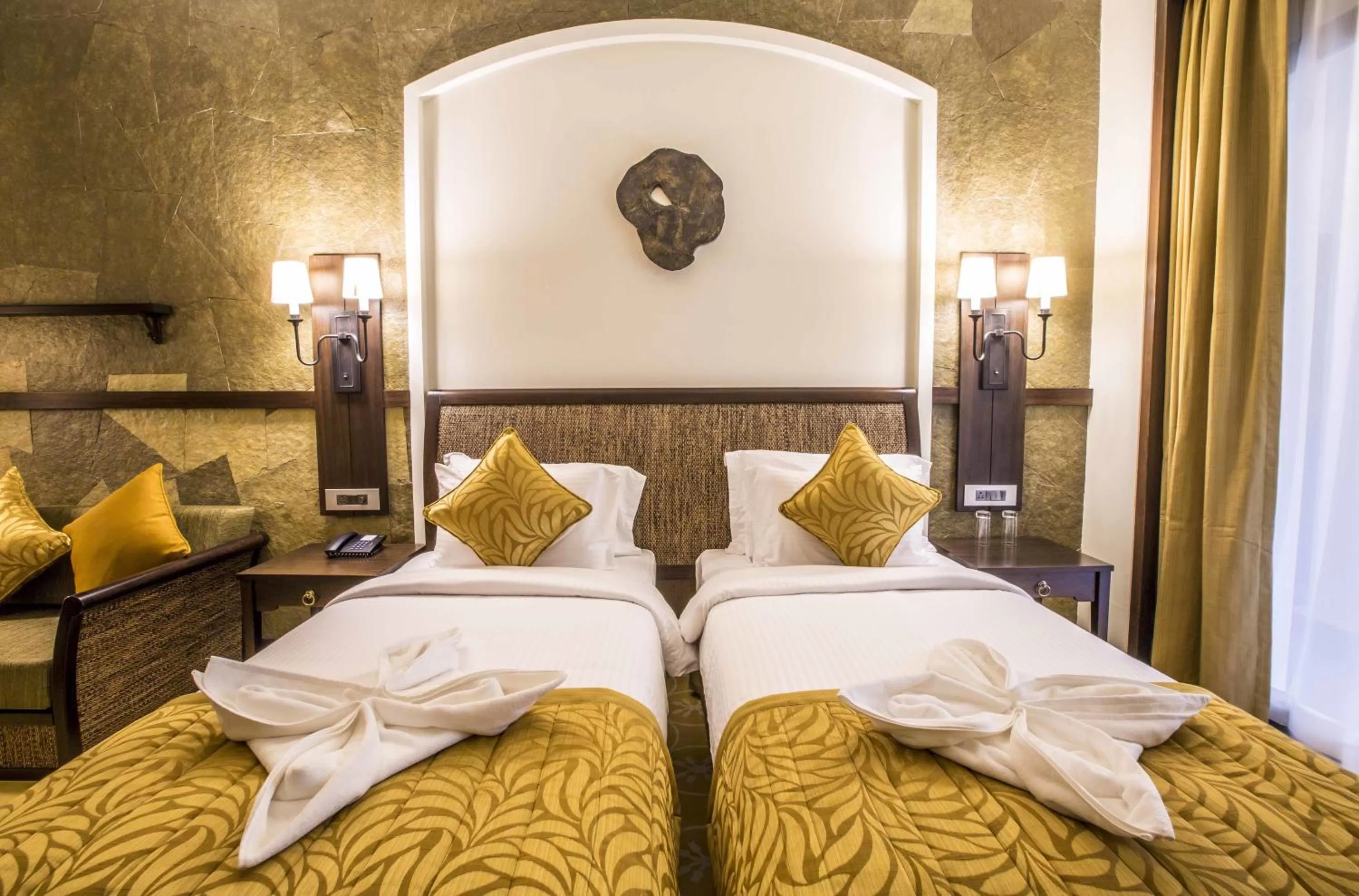 Bedroom, Bed in Rhythm Lonavala - An All Suite Resort