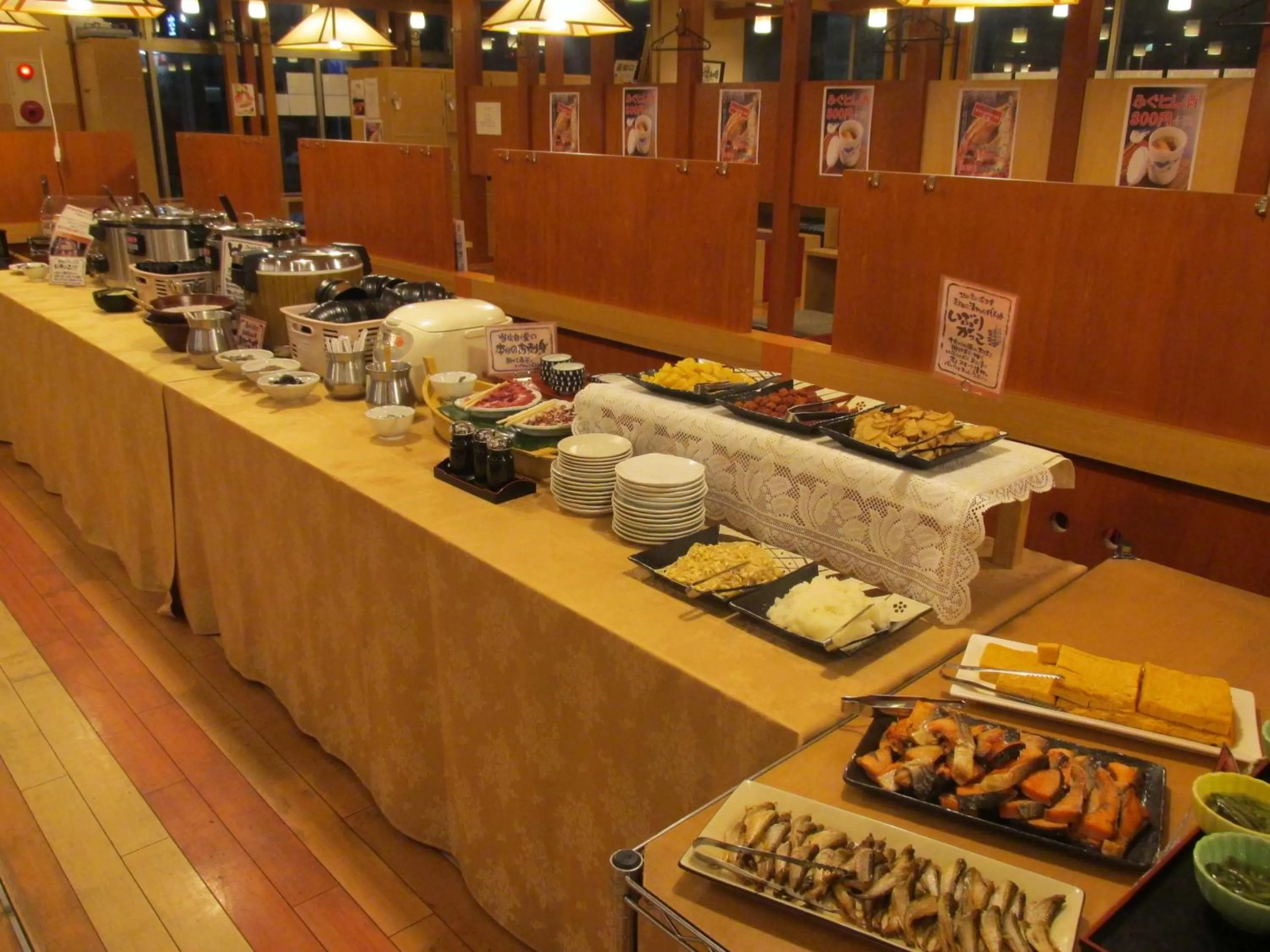 Buffet breakfast in Daiwa Roynet Hotel Akita