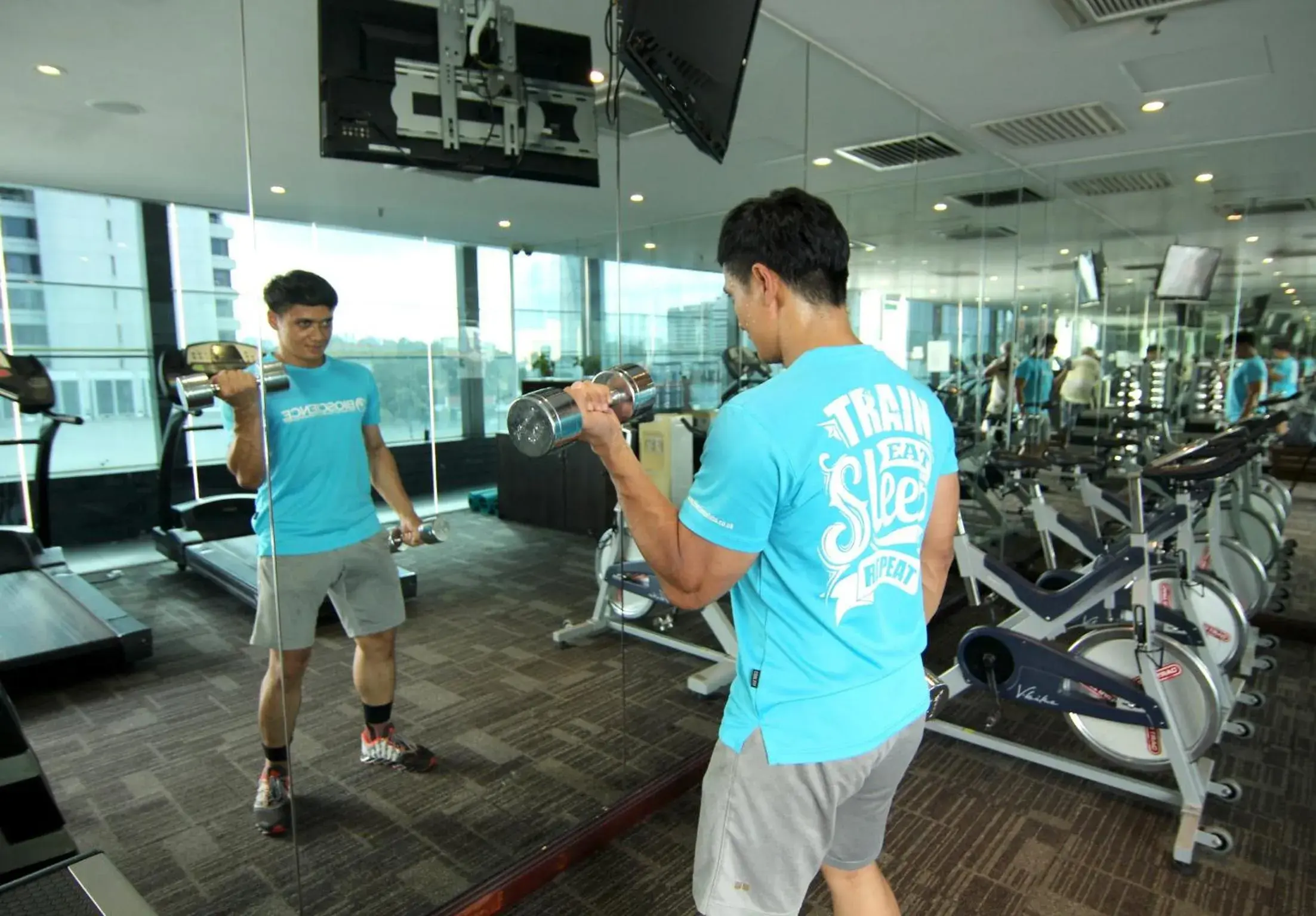 Fitness centre/facilities in Pacific Express Hotel Central Market Kuala Lumpur
