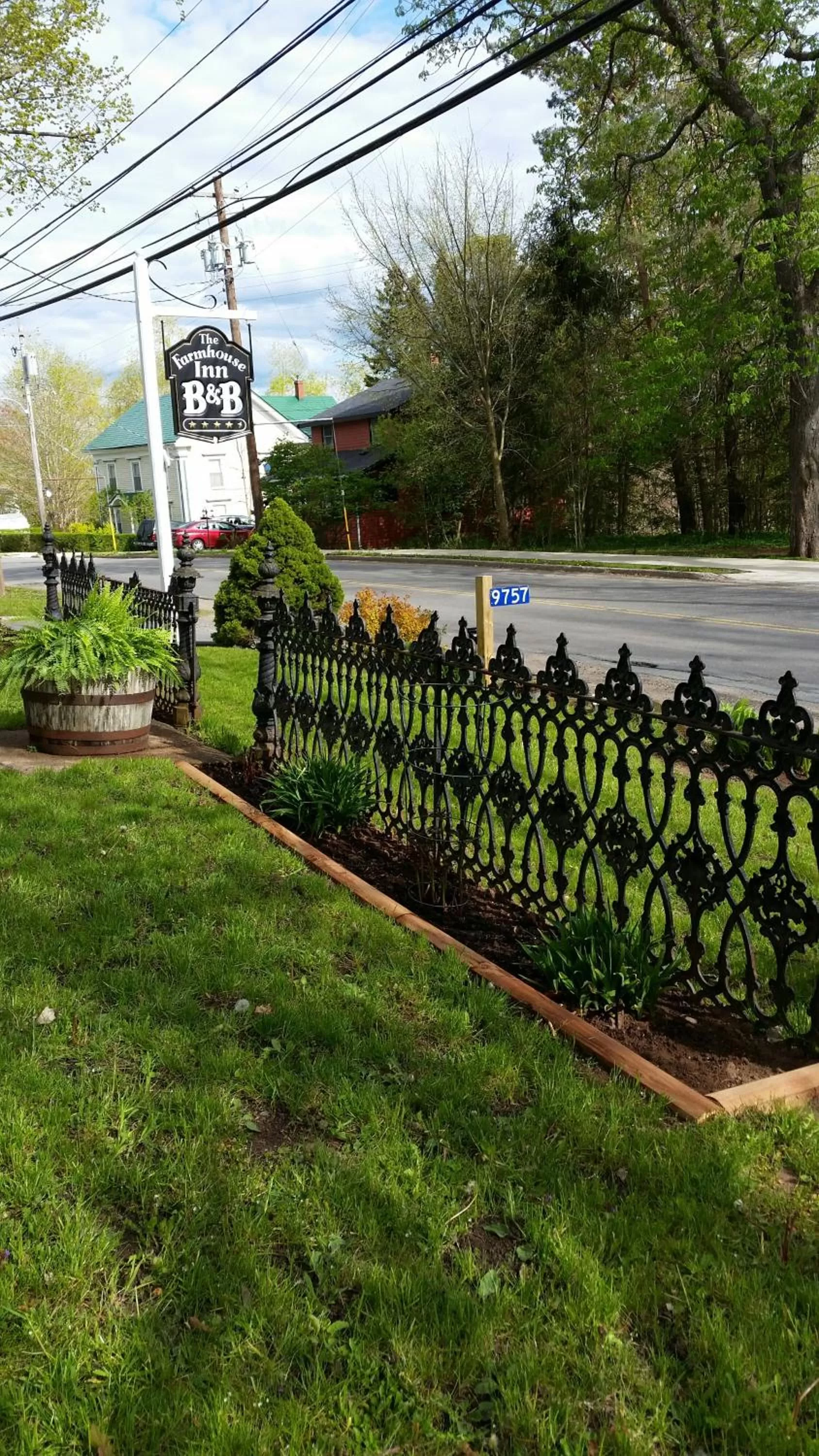 Garden in Farmhouse Inn B&B