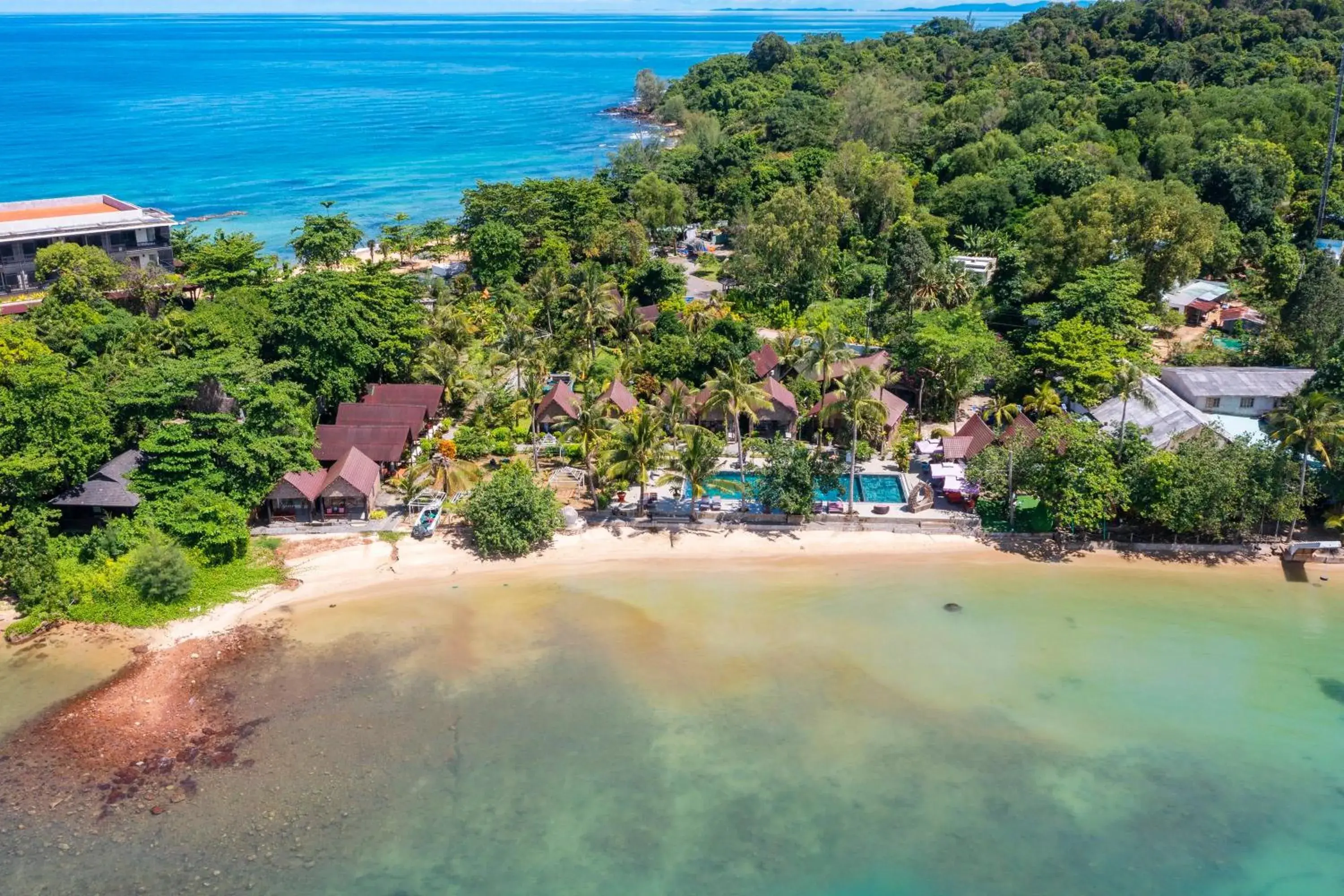 Natural landscape, Bird's-eye View in Mai Phuong Resort Phu Quoc