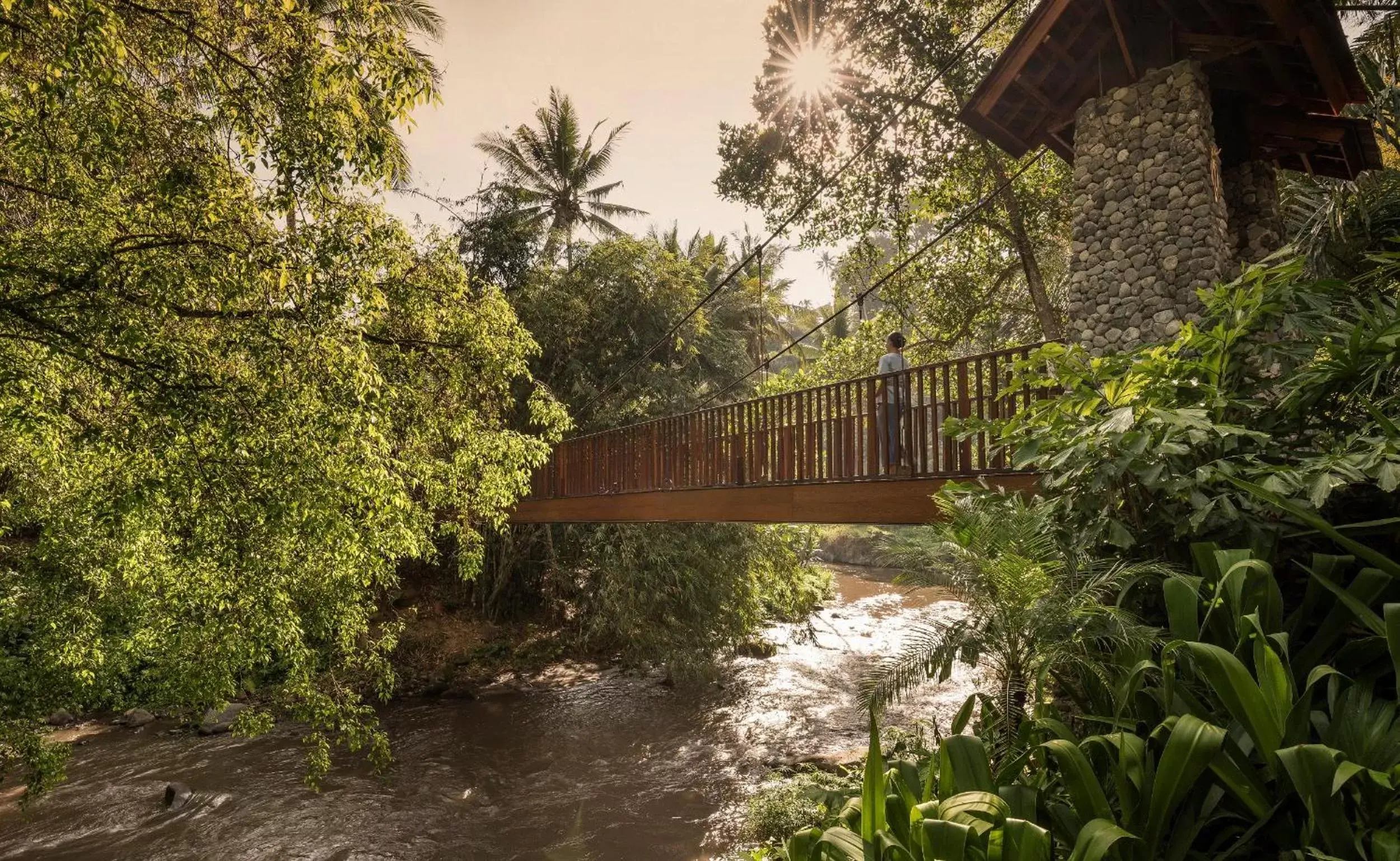 Property building in Four Seasons Resort Bali at Sayan Property building in Four Seasons Resort Bali at Sayan