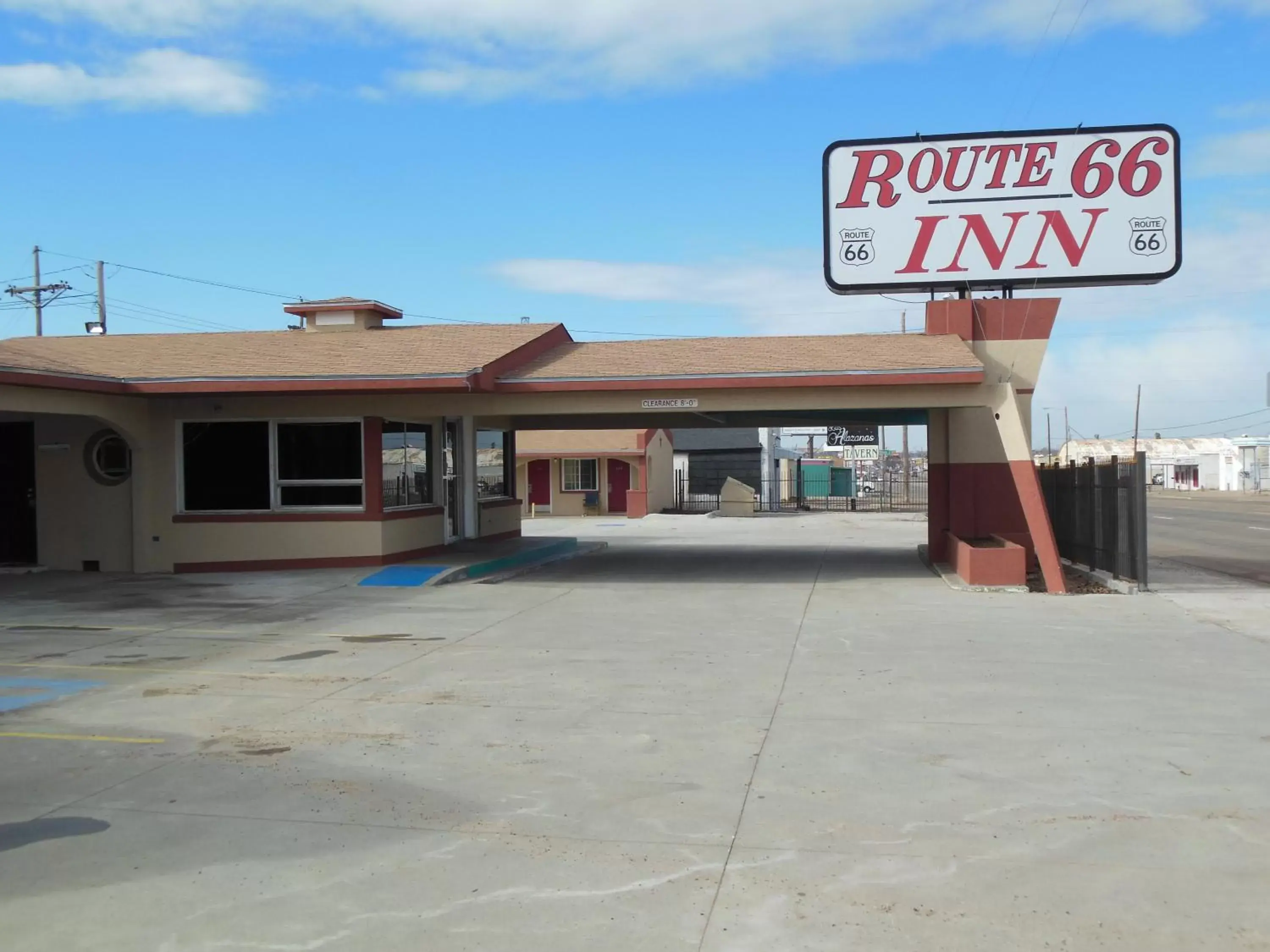 Property Building in Route 66 Inn