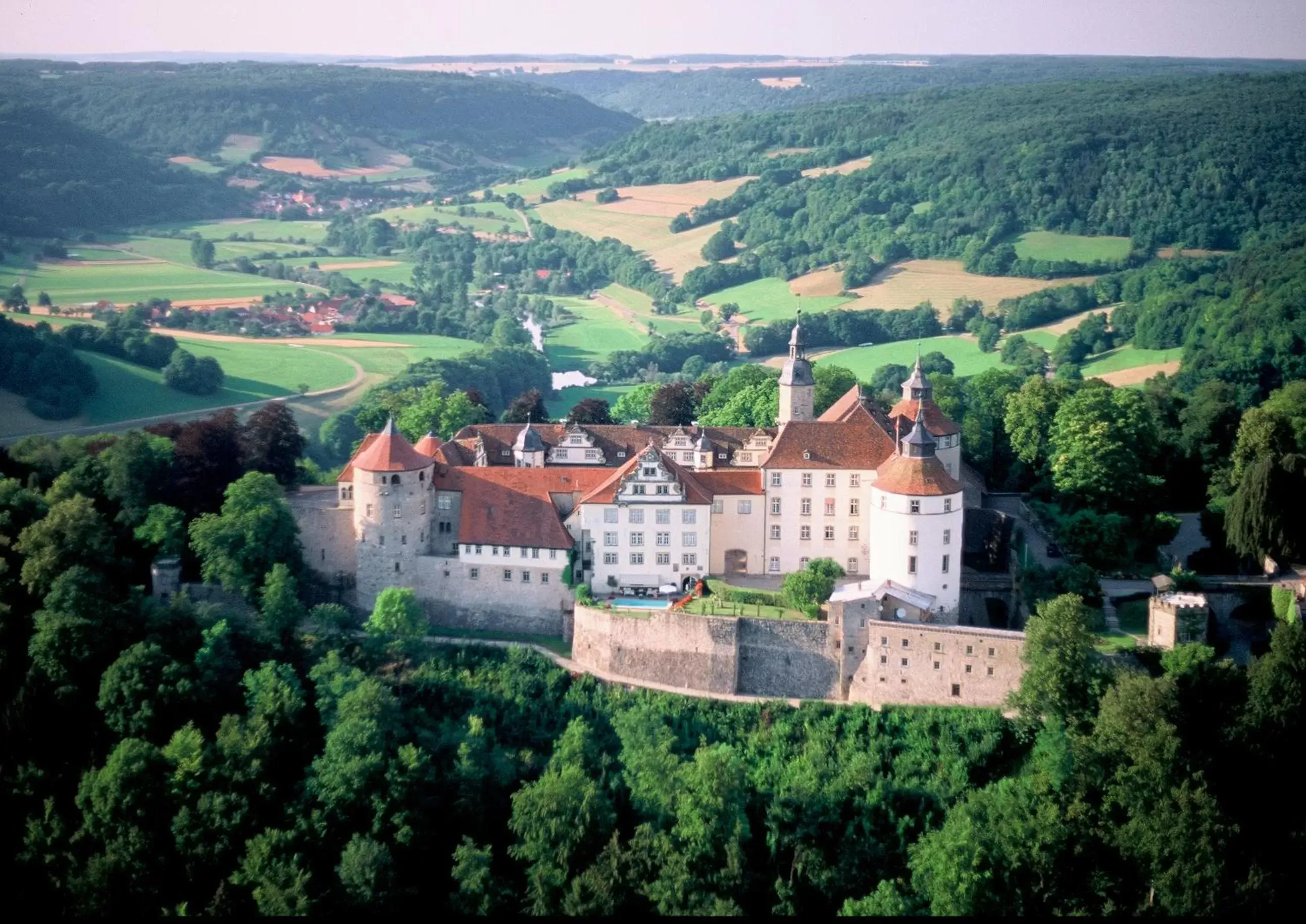 Nearby landmark, Bird's-eye View in Flair Park Hotel Ilshofen