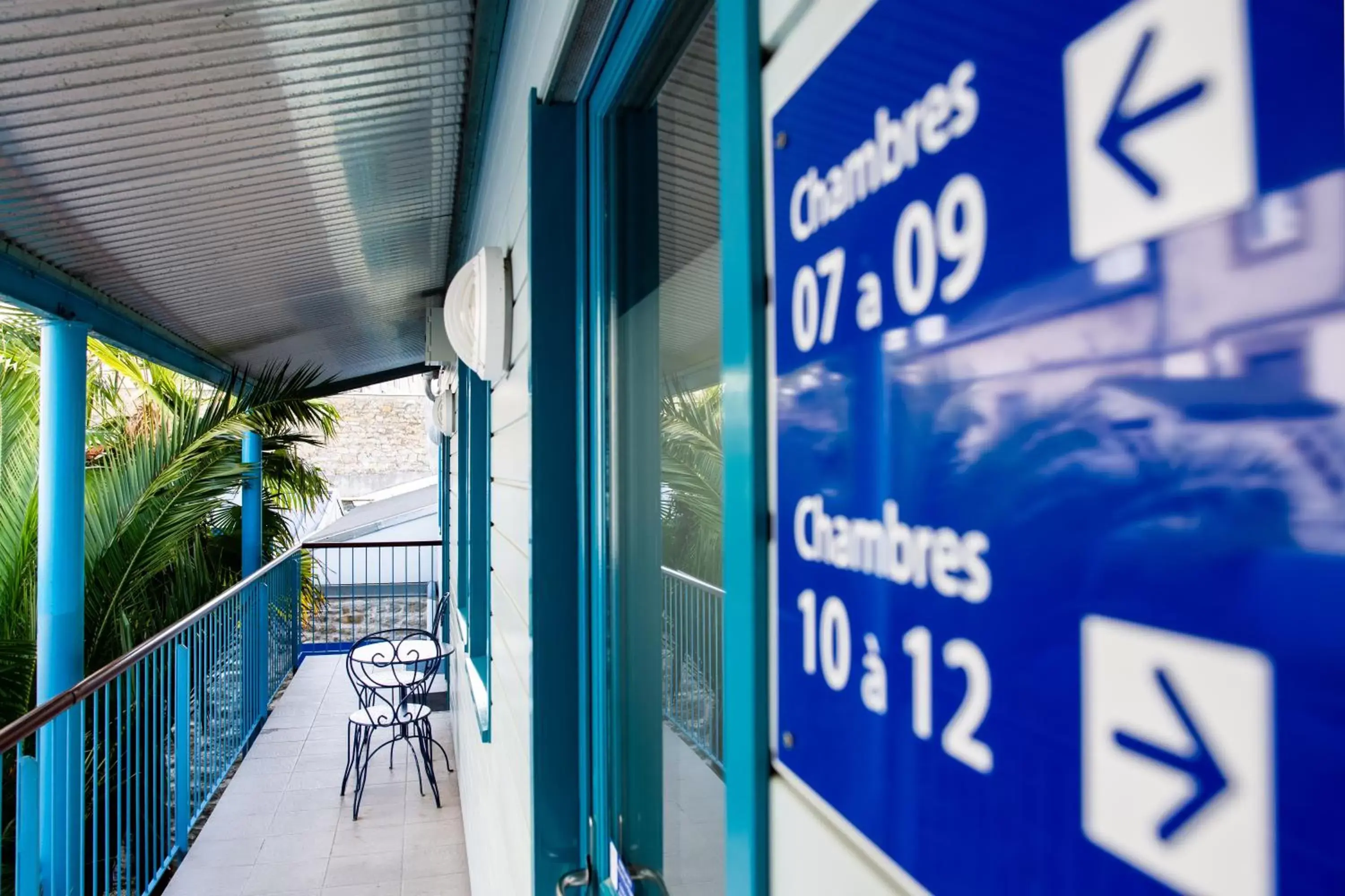 Balcony/Terrace in Hotel De La Gare