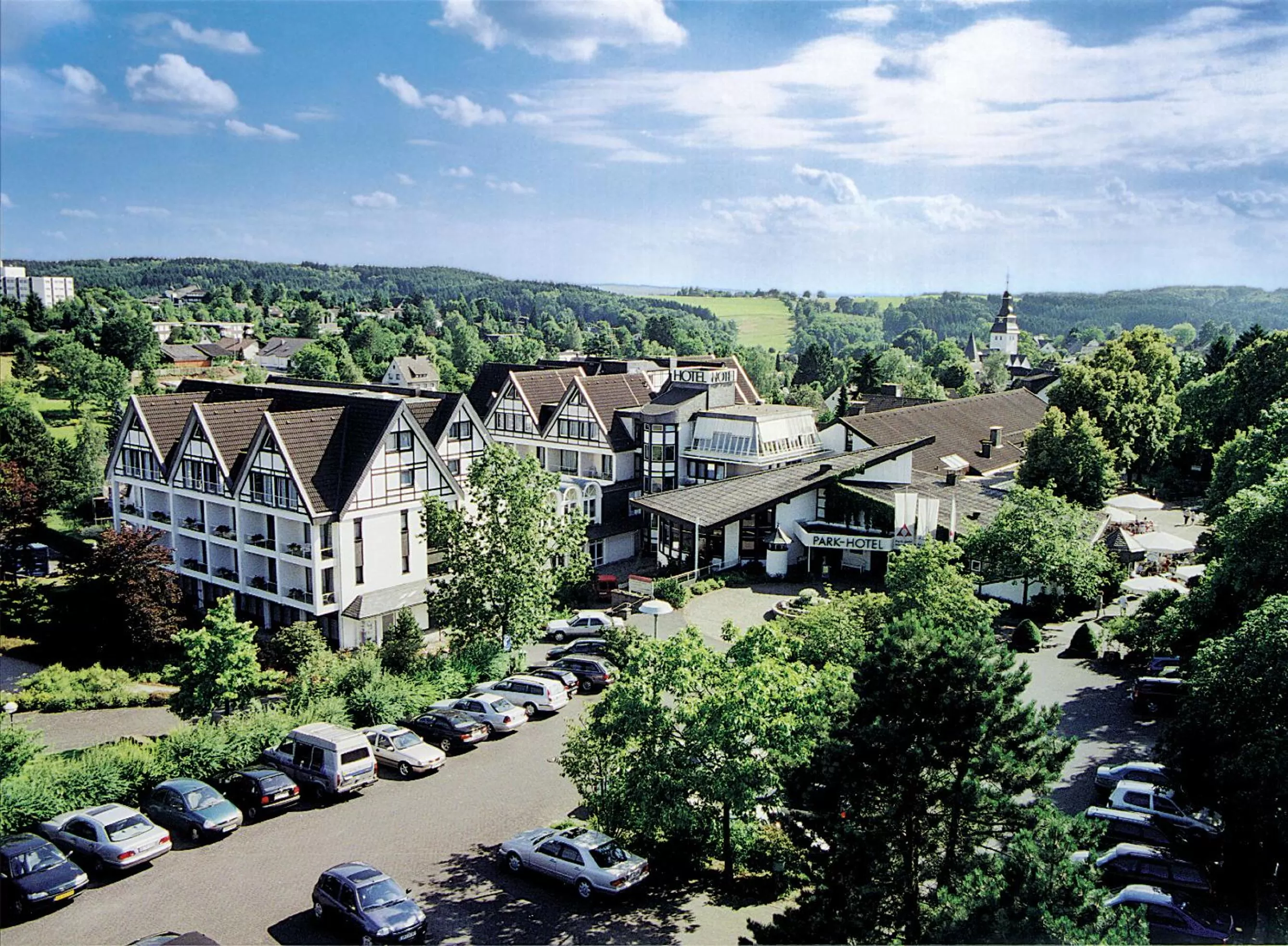Bird's eye view in Parkhotel Nümbrecht