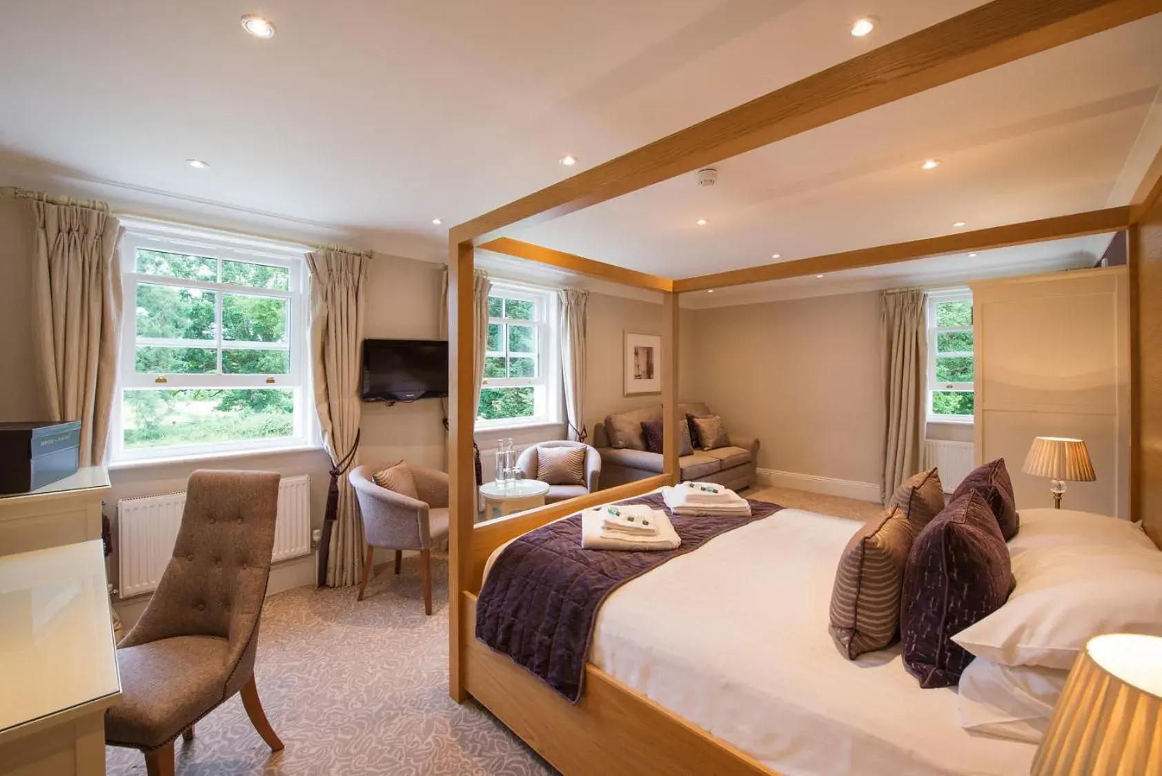 Bedroom in Bartley Lodge Hotel