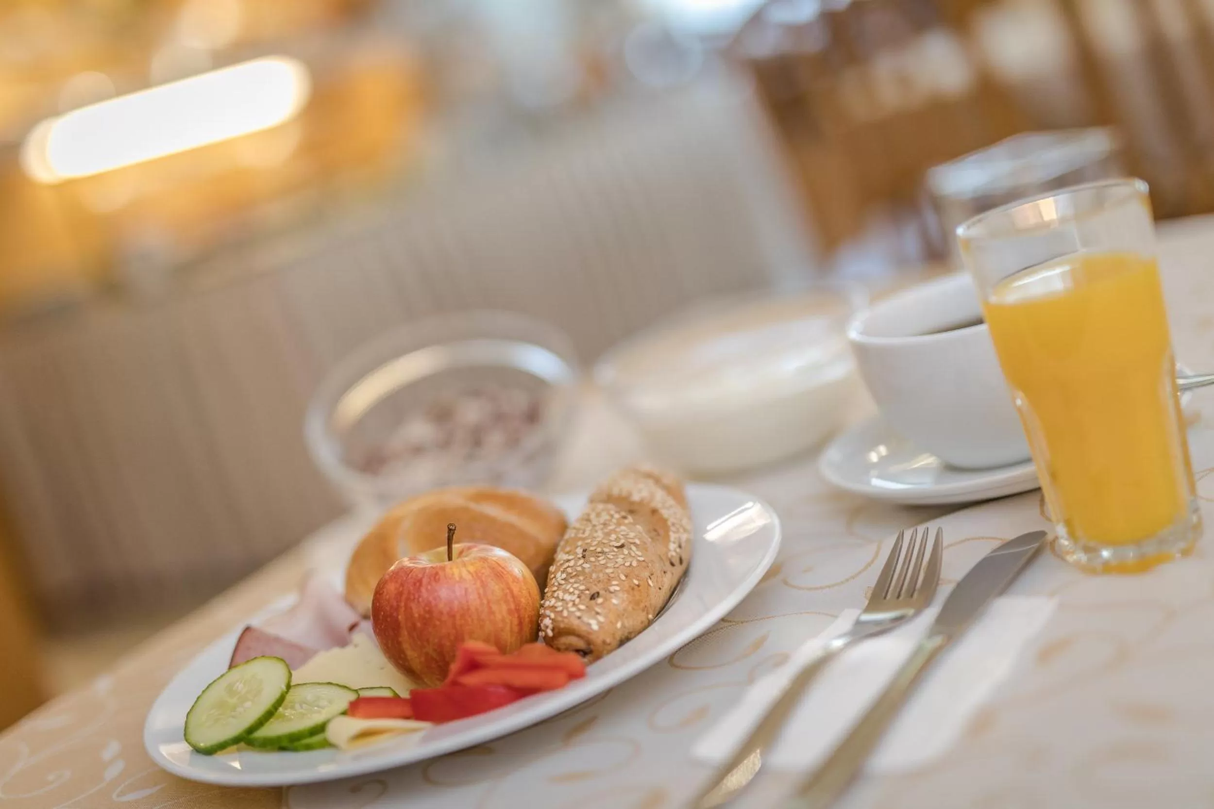 Food close-up in Hotel Kern Buam
