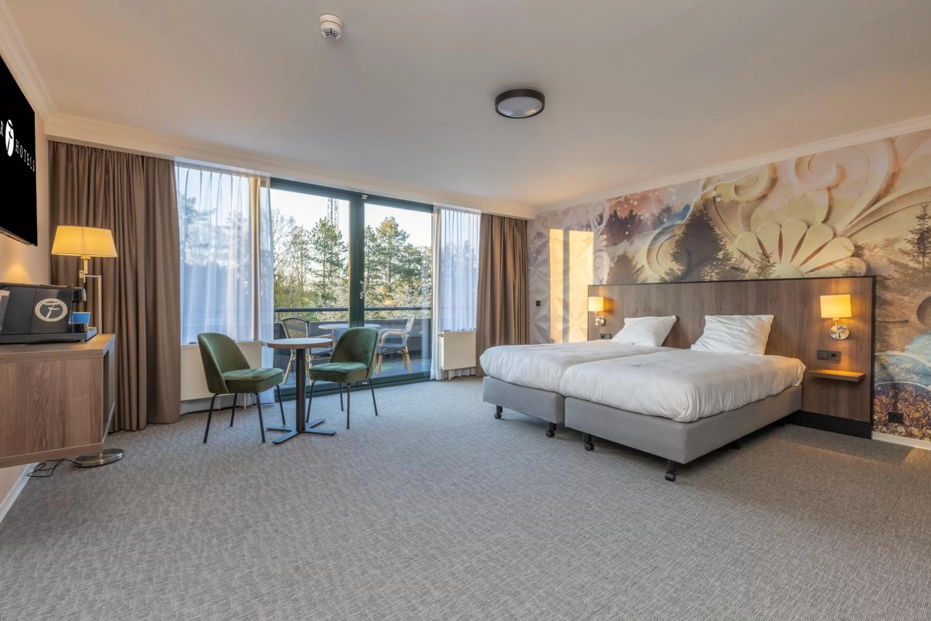 Photo of the whole room, Bed in Fletcher Familiehotel De Hunzebergen
