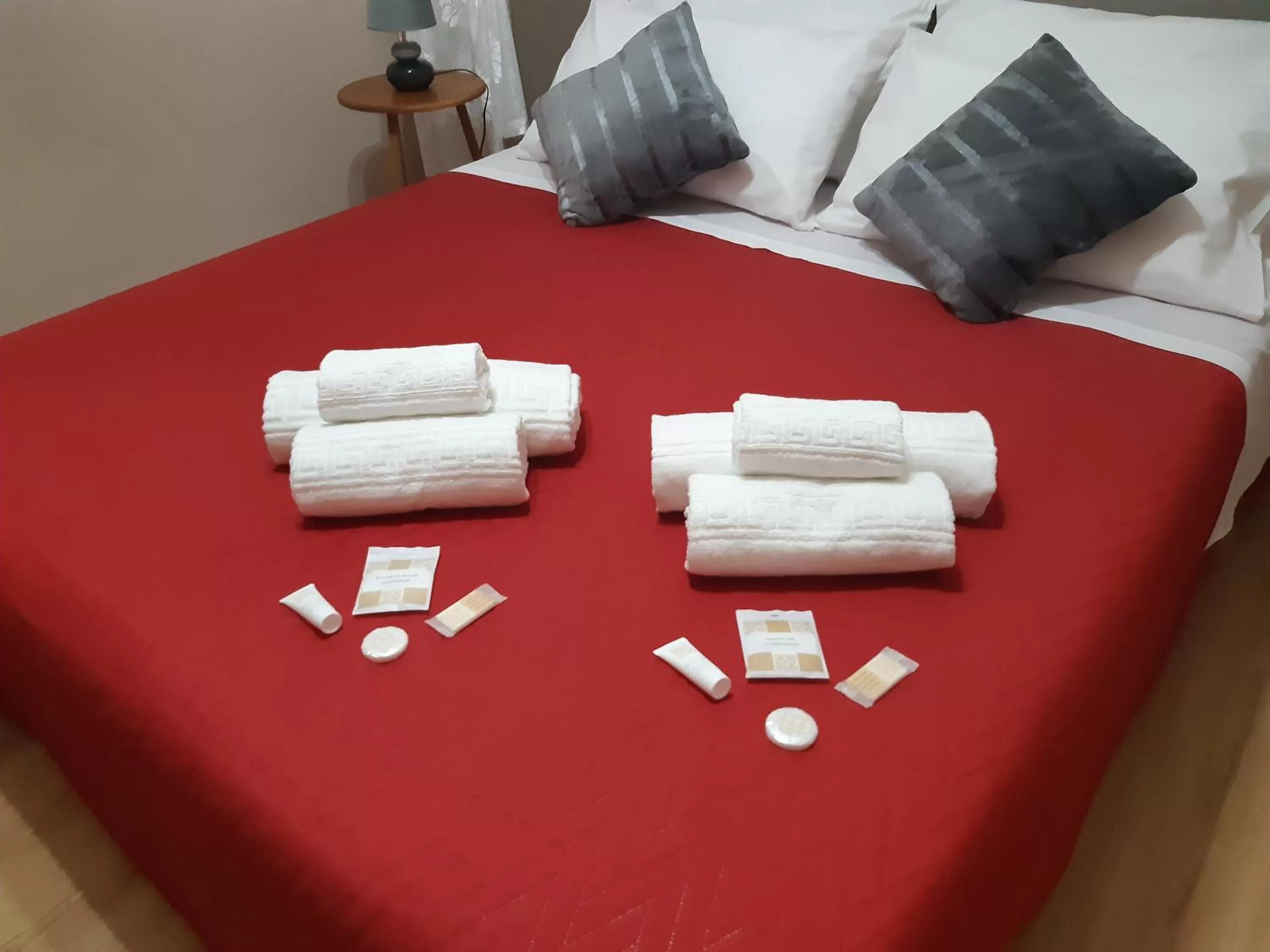 Bed in B&B A Modo Mio