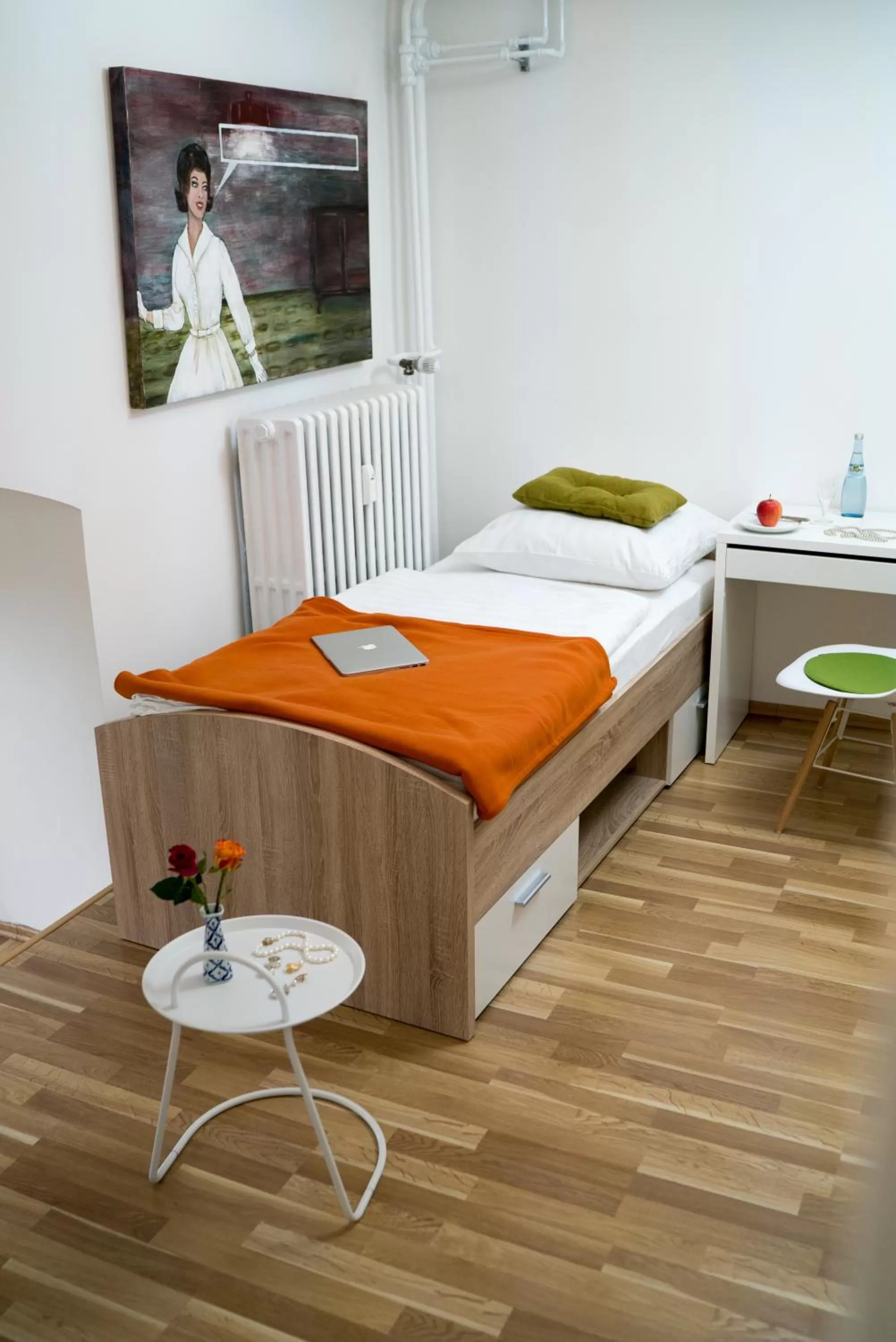 Photo of the whole room, Bed in BioHotel Schloss Kirchberg