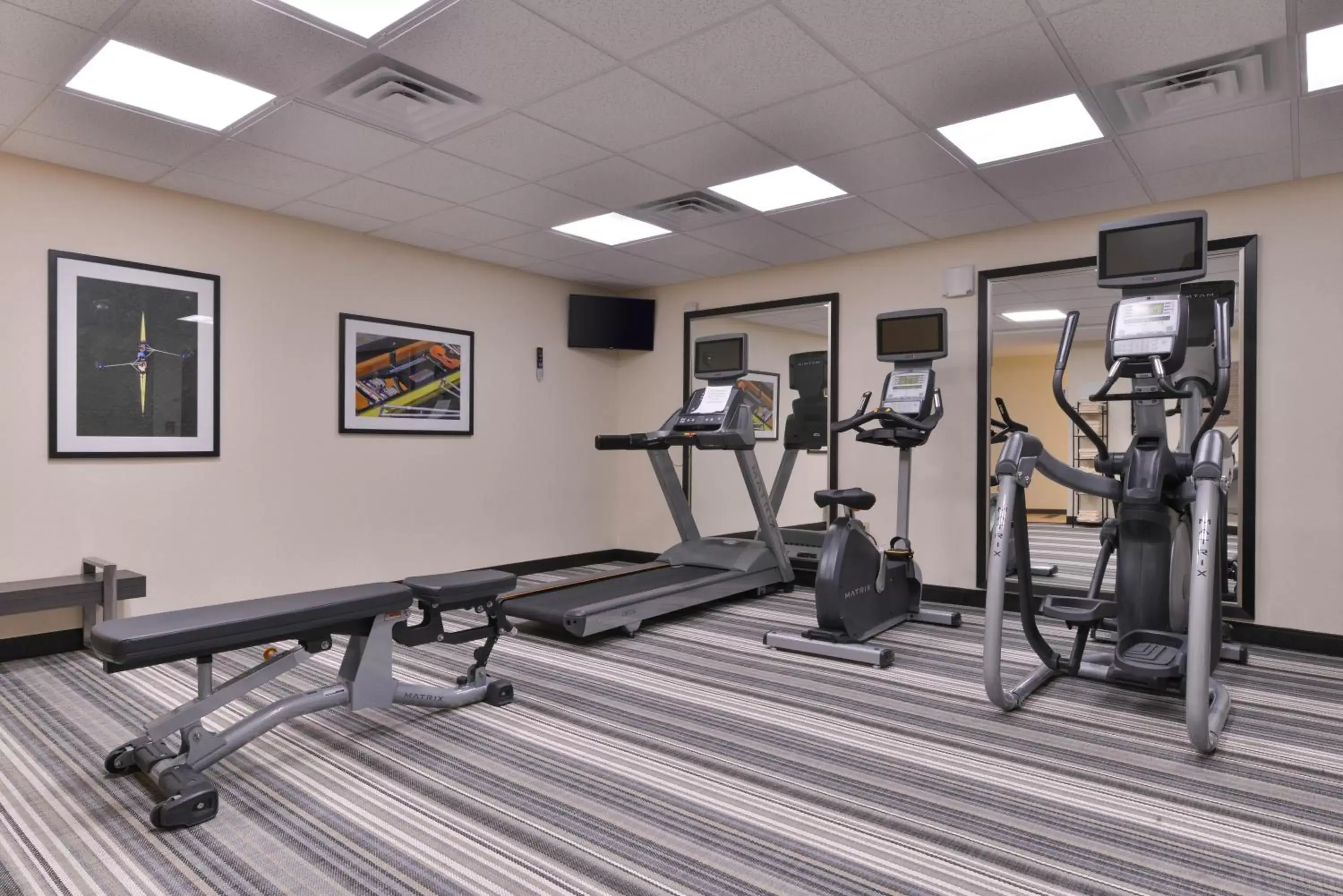 Fitness centre/facilities, Fitness Center/Facilities in Candlewood Suites Casper, an IHG Hotel