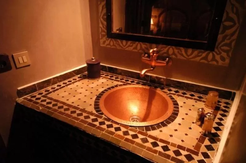 Bathroom in La Rose Du Desert