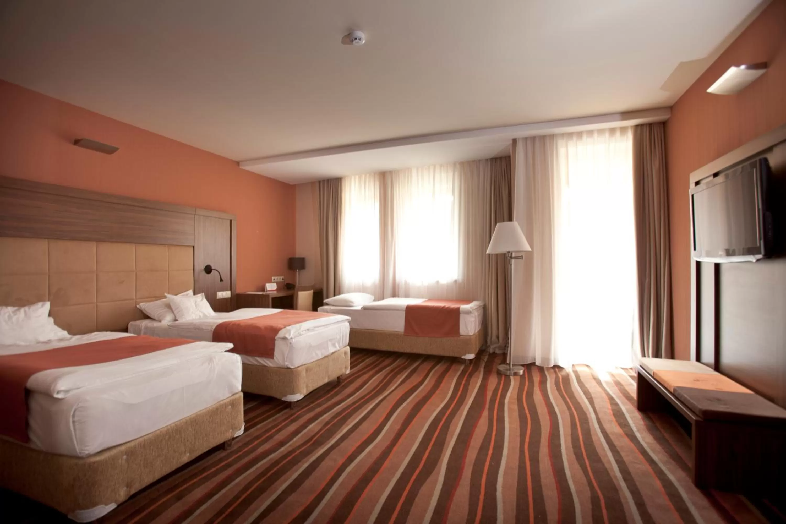Bedroom, Bed in Hotel Makar Sport & Wellness