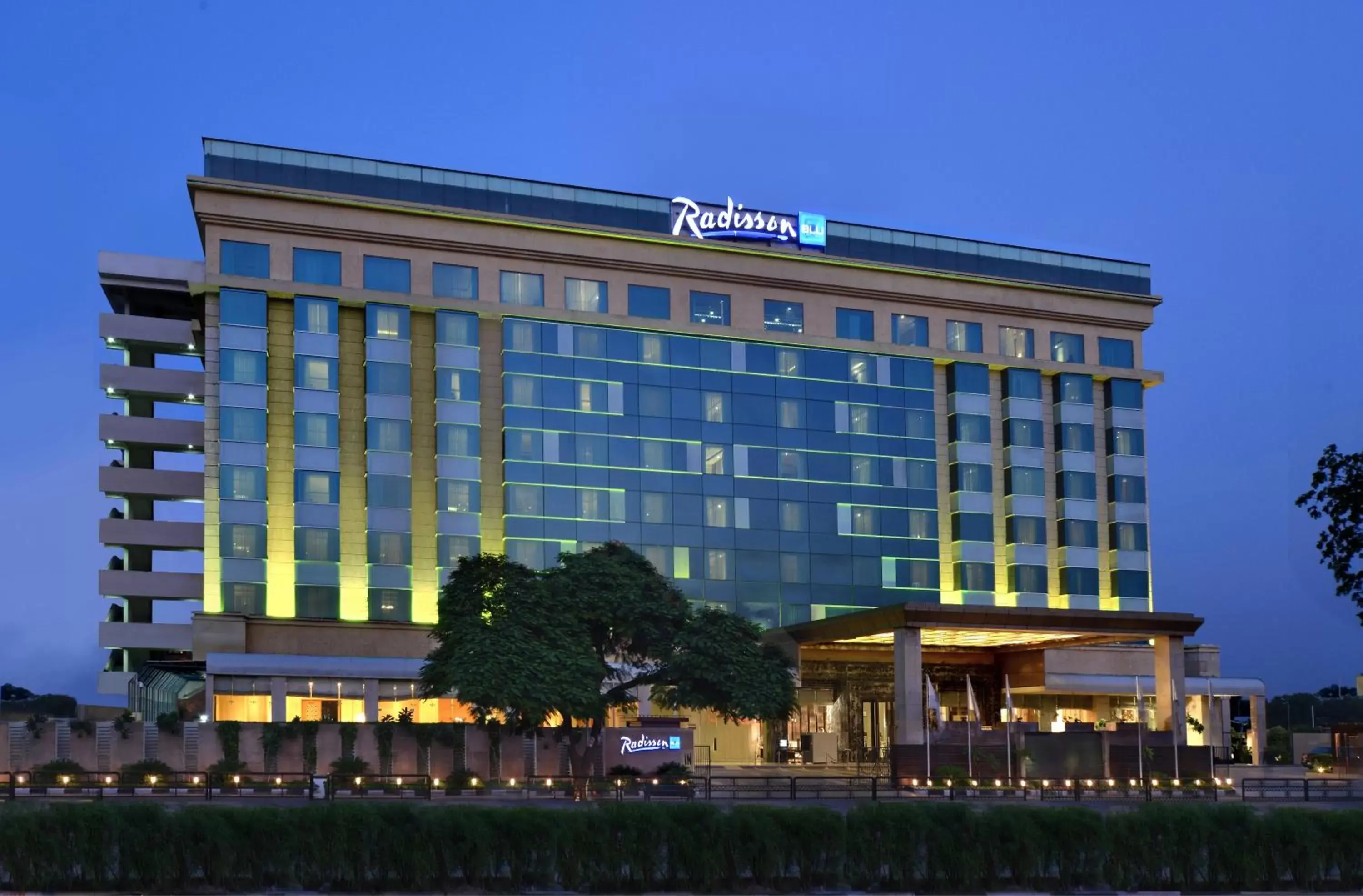 Facade/entrance, Property Building in Radisson Blu Jaipur