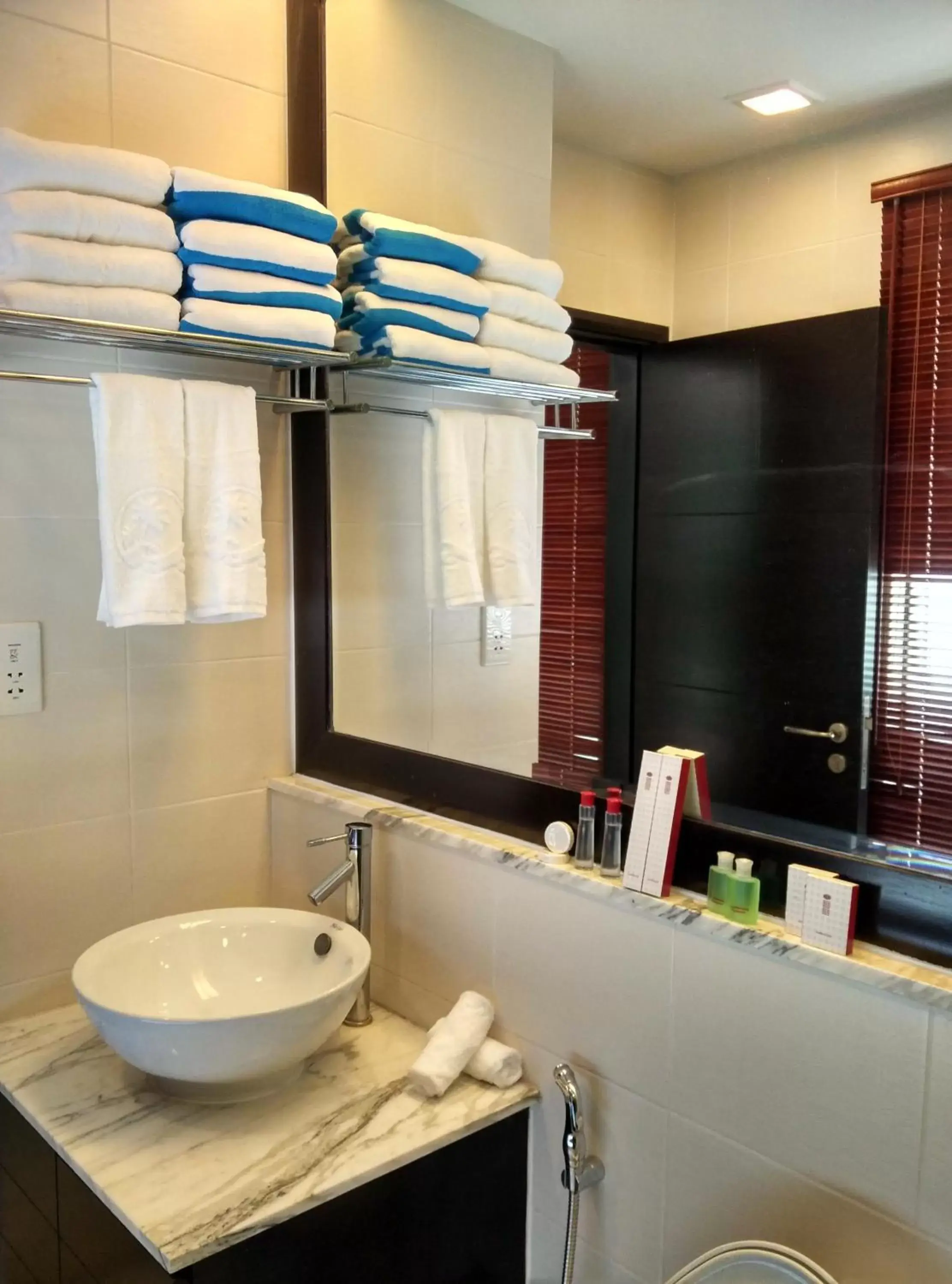 Bathroom in Sabah Beach Villas & Suites