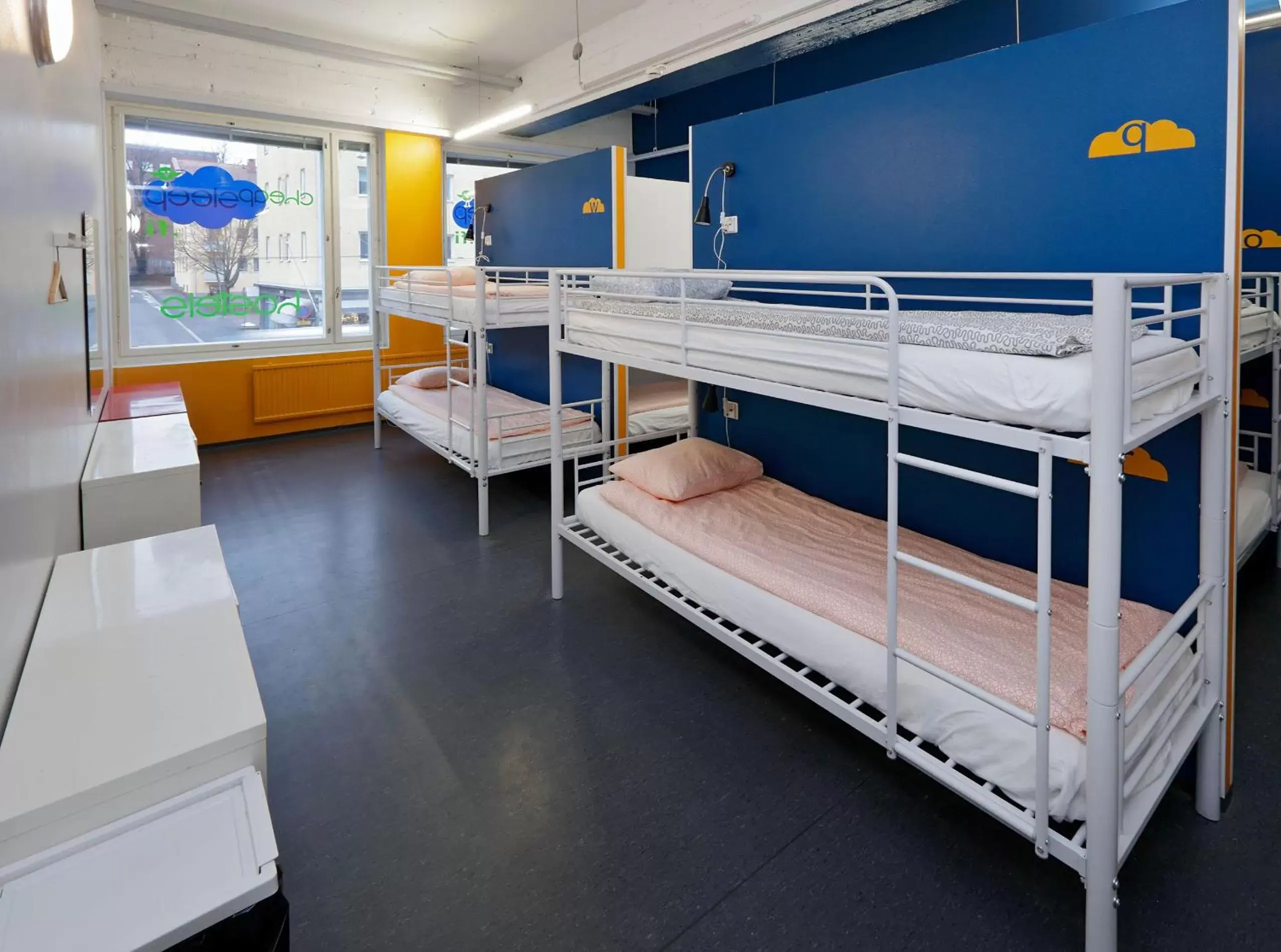 Bedroom in CheapSleep Hostel Helsinki