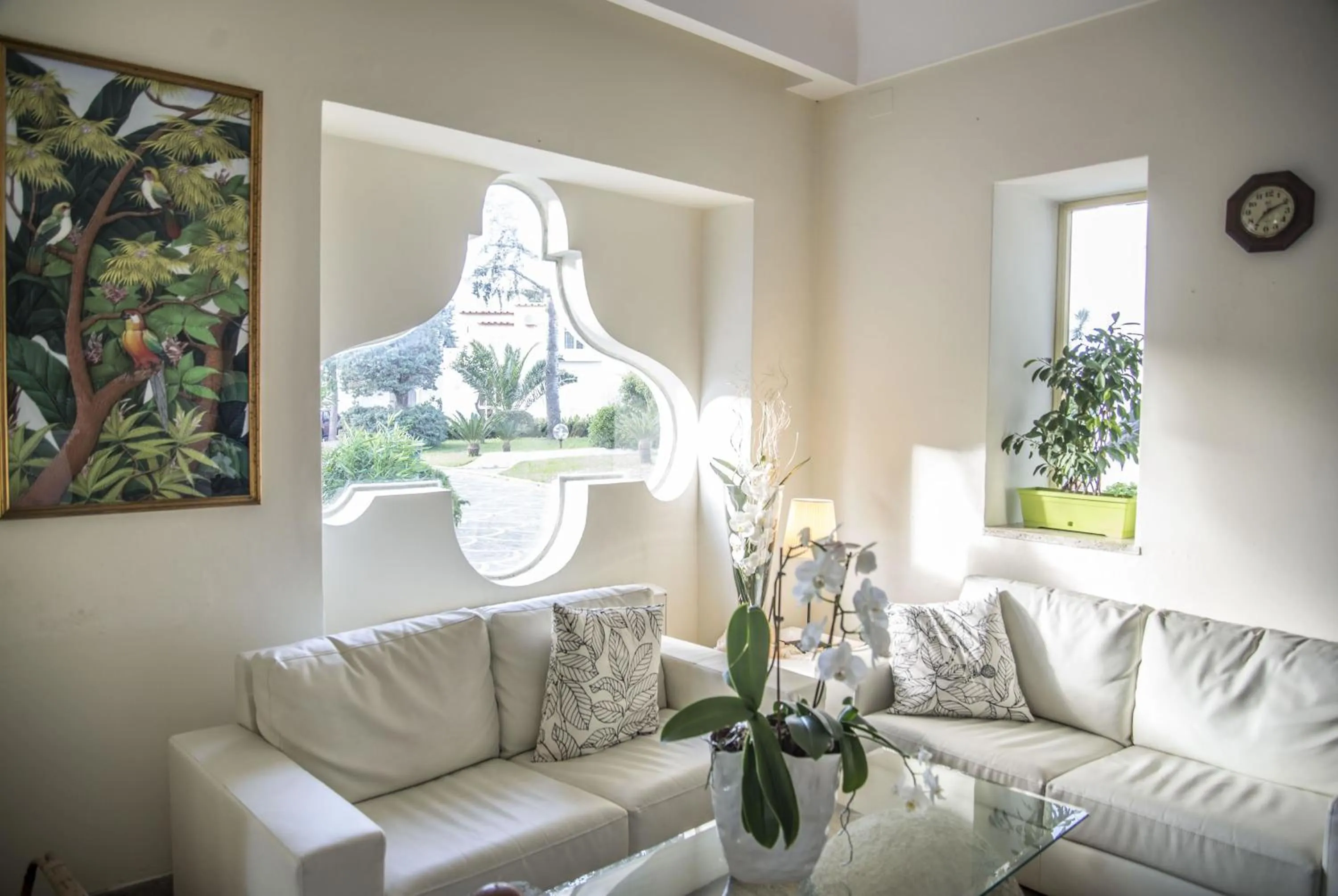 Lobby or reception in Hotel Internazionale