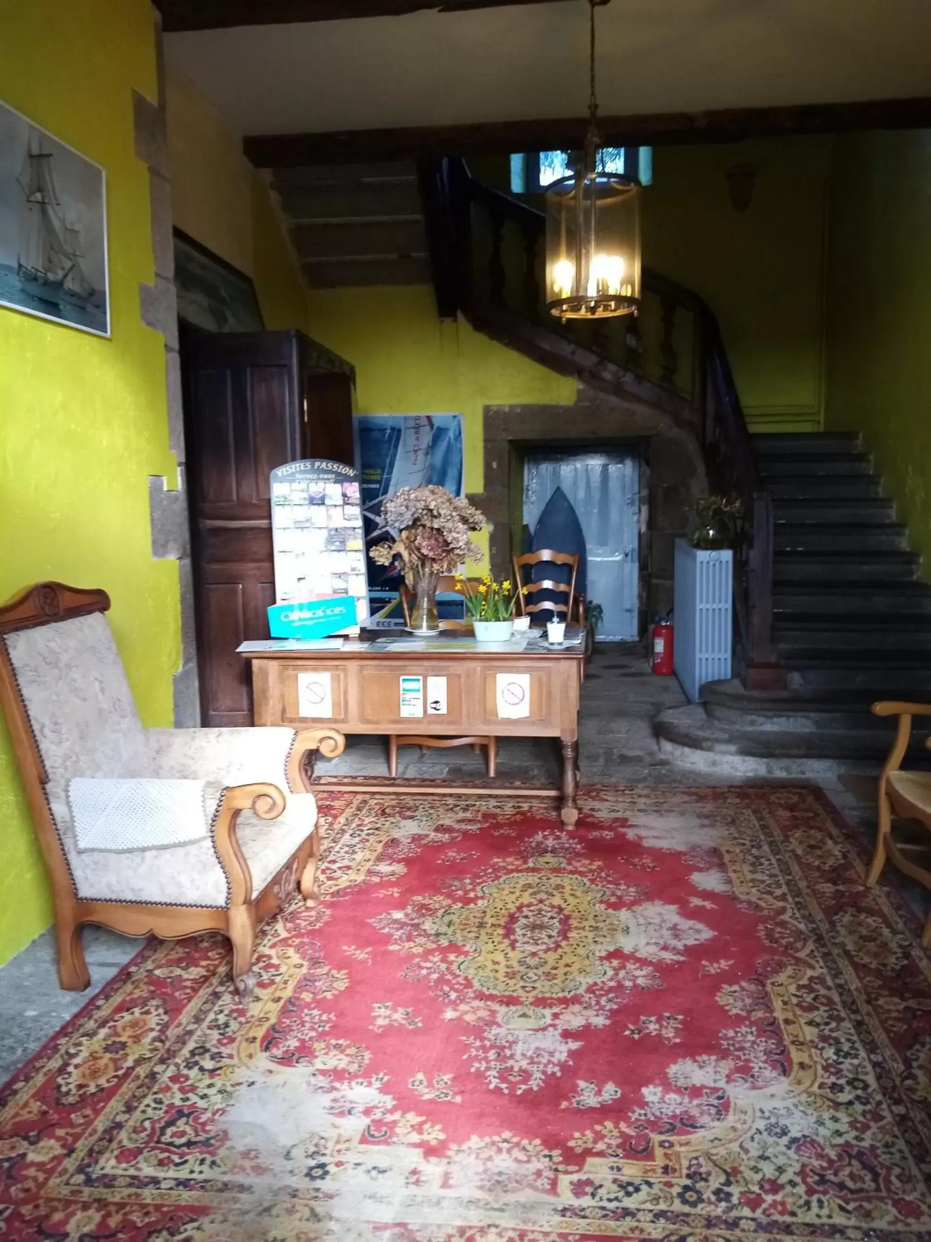 Lobby or reception in Domaine de launay blot, Proche MT ST MICHEL