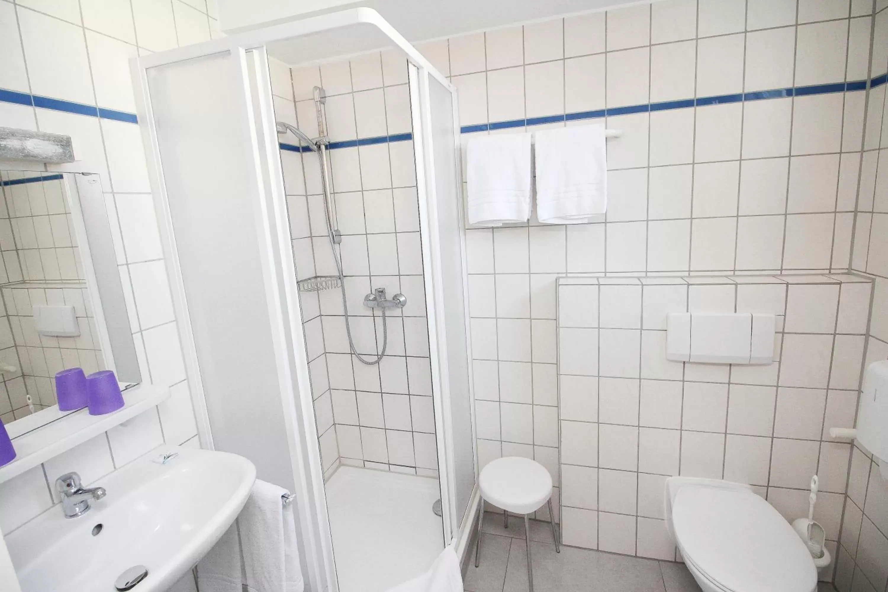 Bathroom in Hotel Pension Köberl
