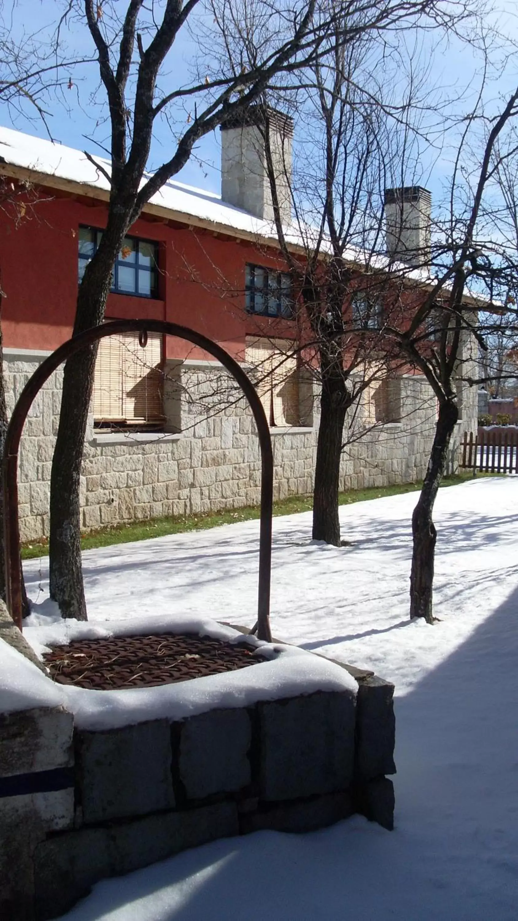 Garden, Winter in Hotel Sara De Ur