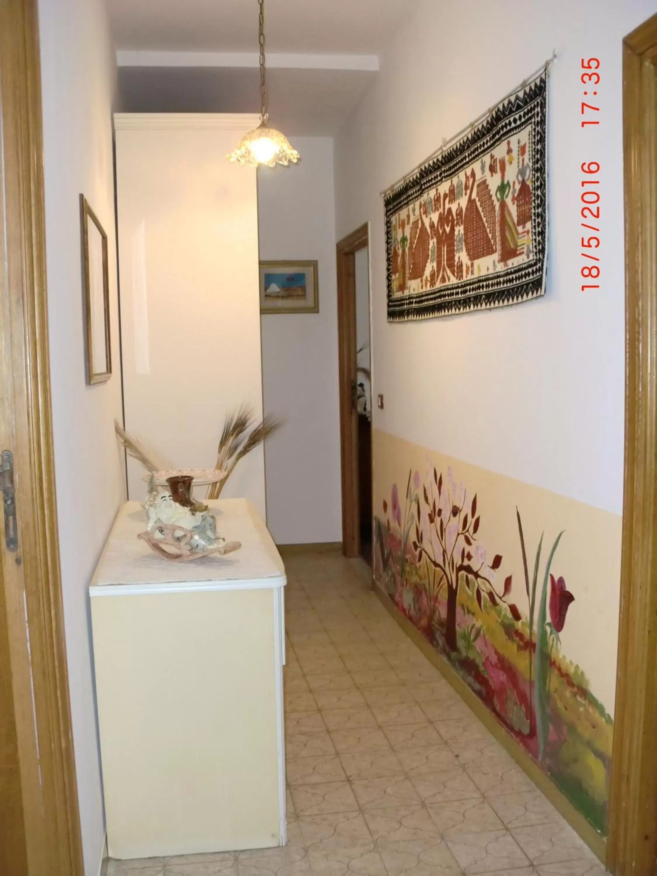 Lobby or reception, Kitchen/Kitchenette in B&B Il Giardinetto Alghero