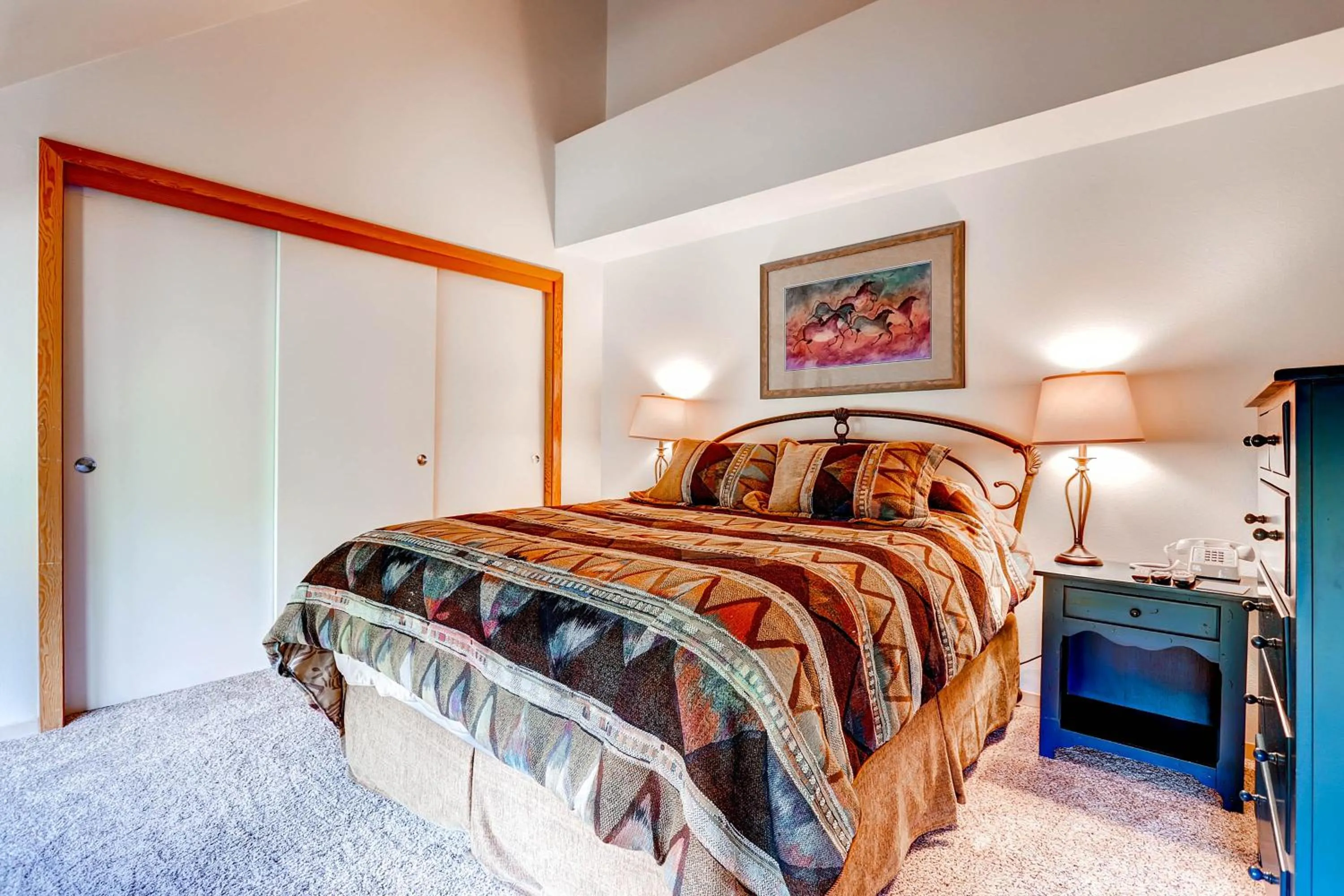Photo of the whole room, Bed in Evergreen Condominiums by Keystone Resort