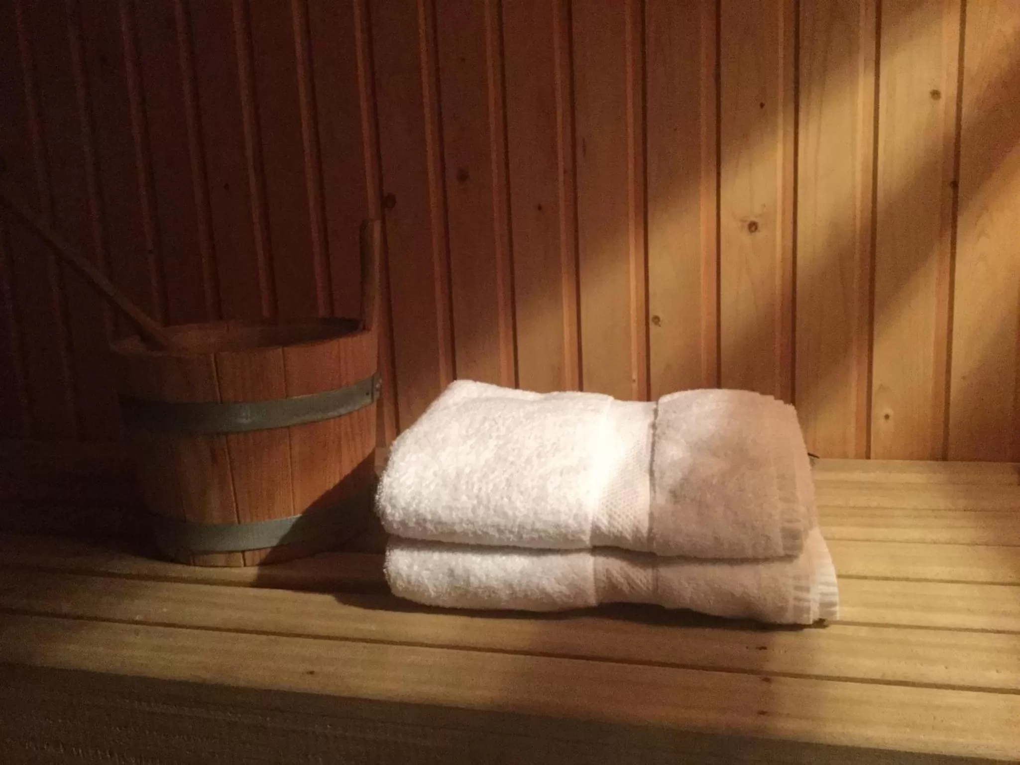 Sauna in B&B Bloemenweelde