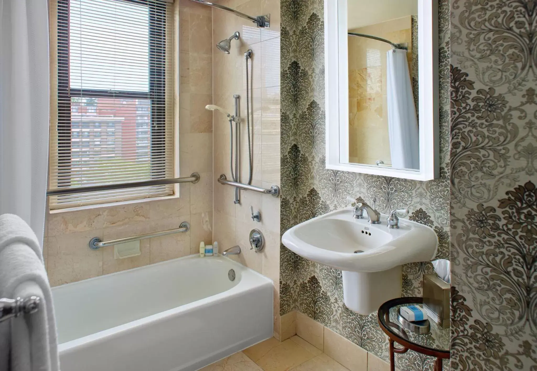 Bathroom in Omni Shoreham Hotel