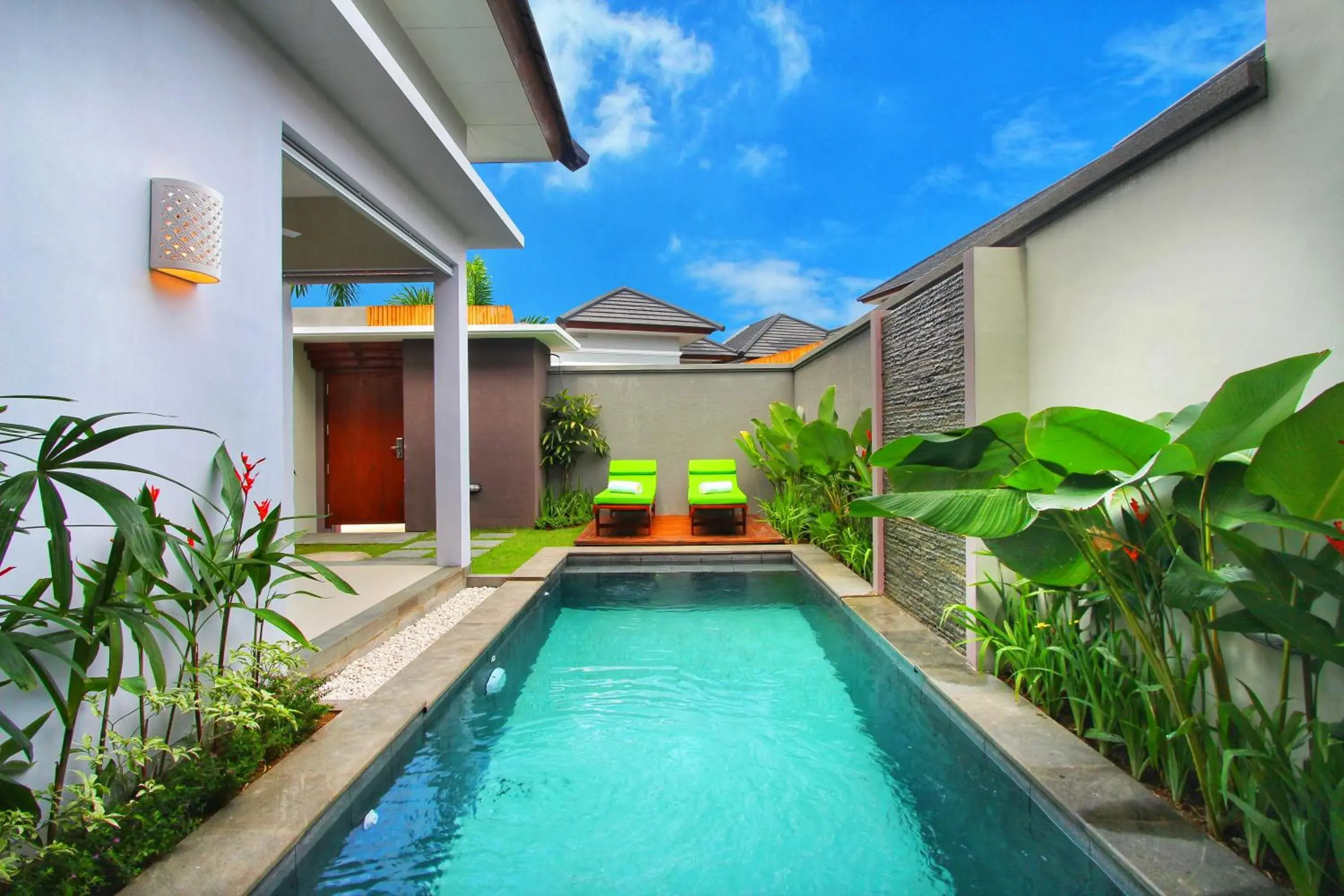 View (from property/room), Swimming Pool in Maharaja Villas Bali - CHSE Certified