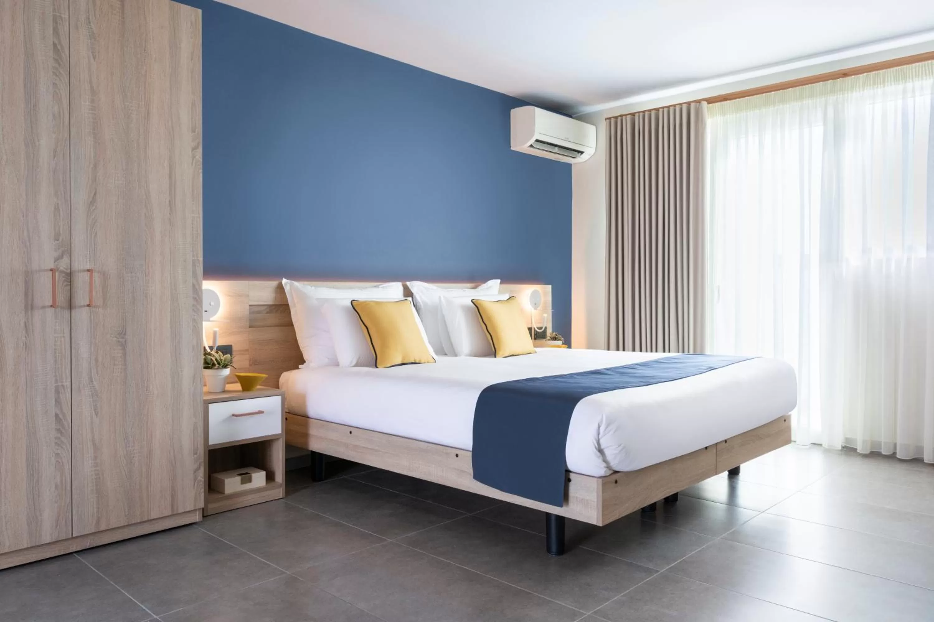 Bed in Antoniel Suites