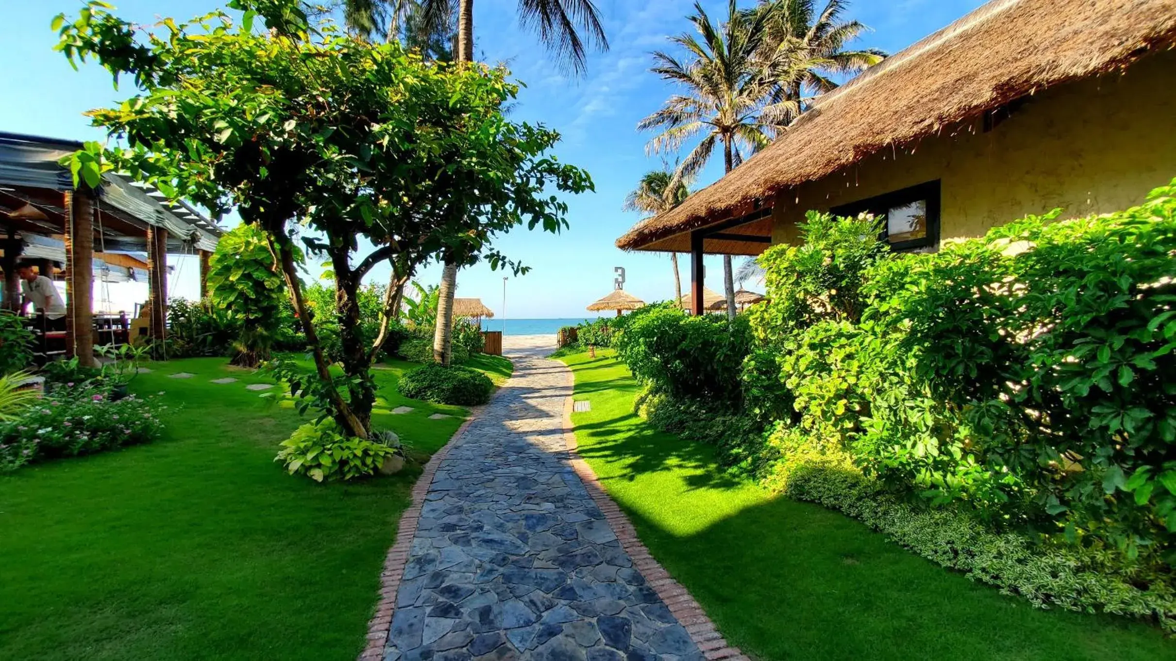 Garden view, Property Building in Bamboo Village Beach Resort & Spa