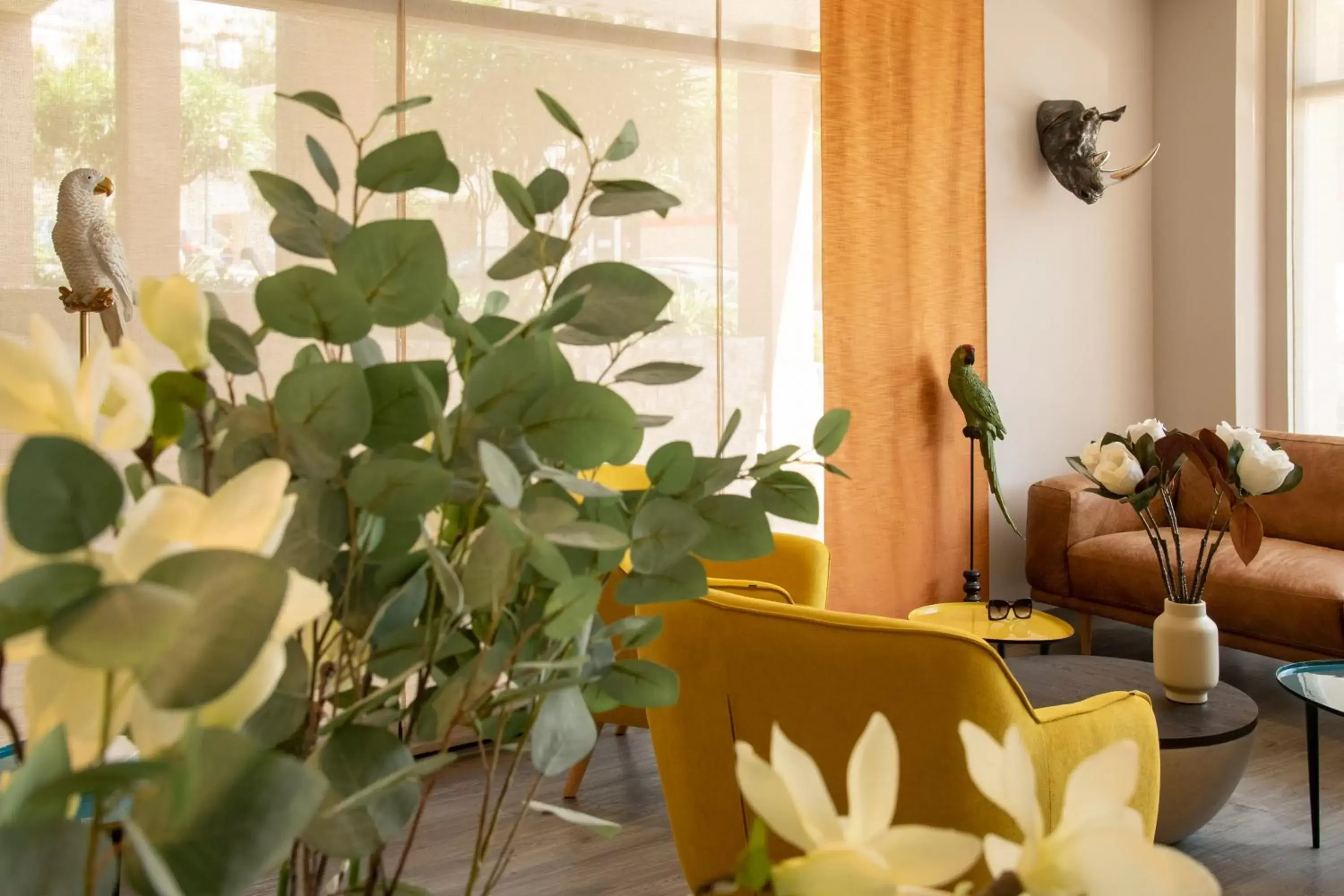 Living room in ibis Styles Beaulieu sur Mer