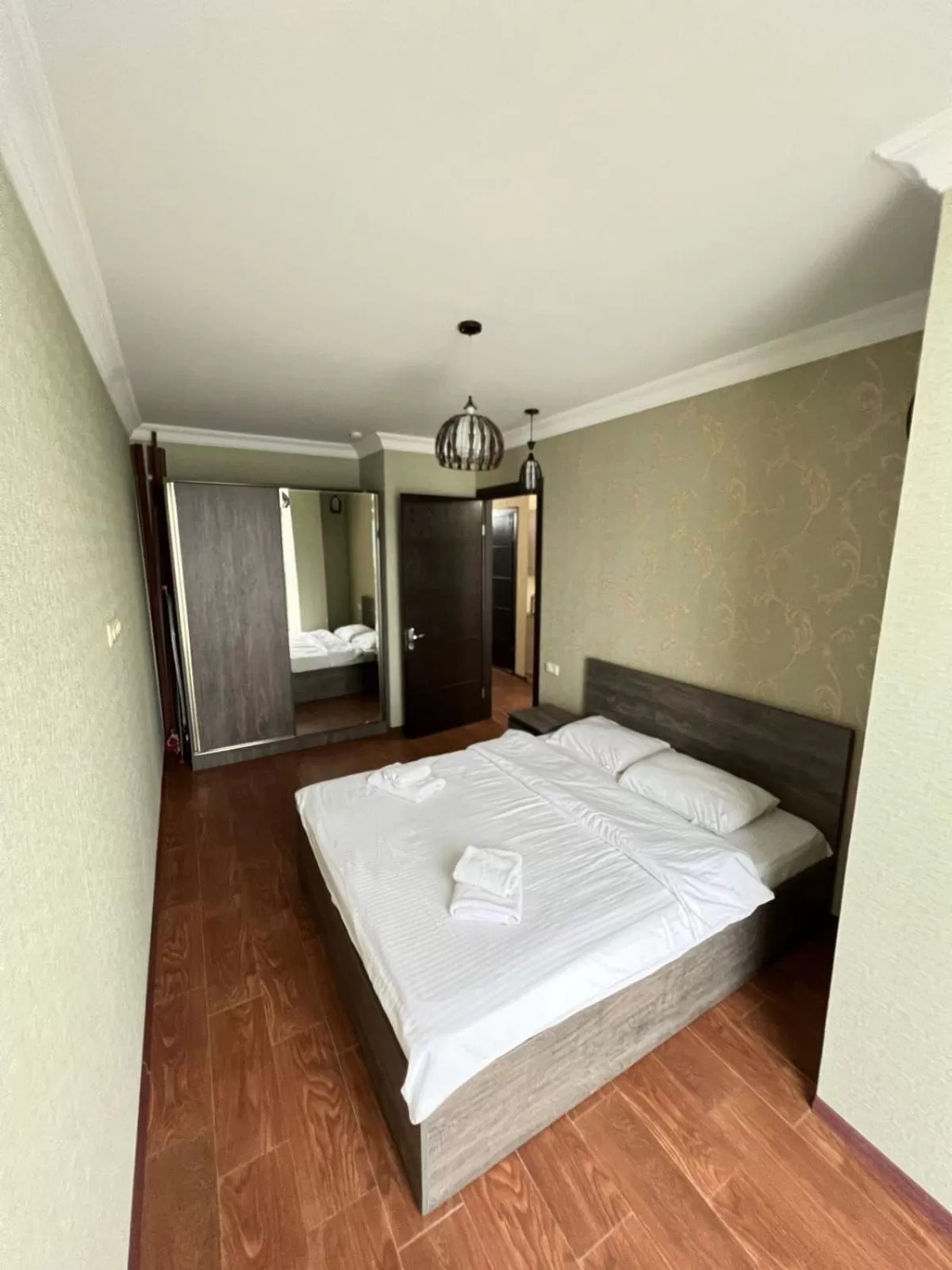 Bed in Holiday Lux Sea Towers Batumi