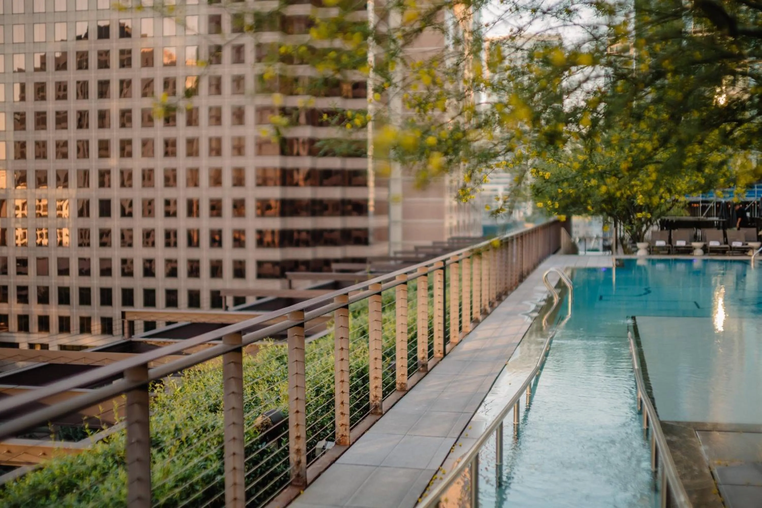 Swimming pool in JW Marriott Austin