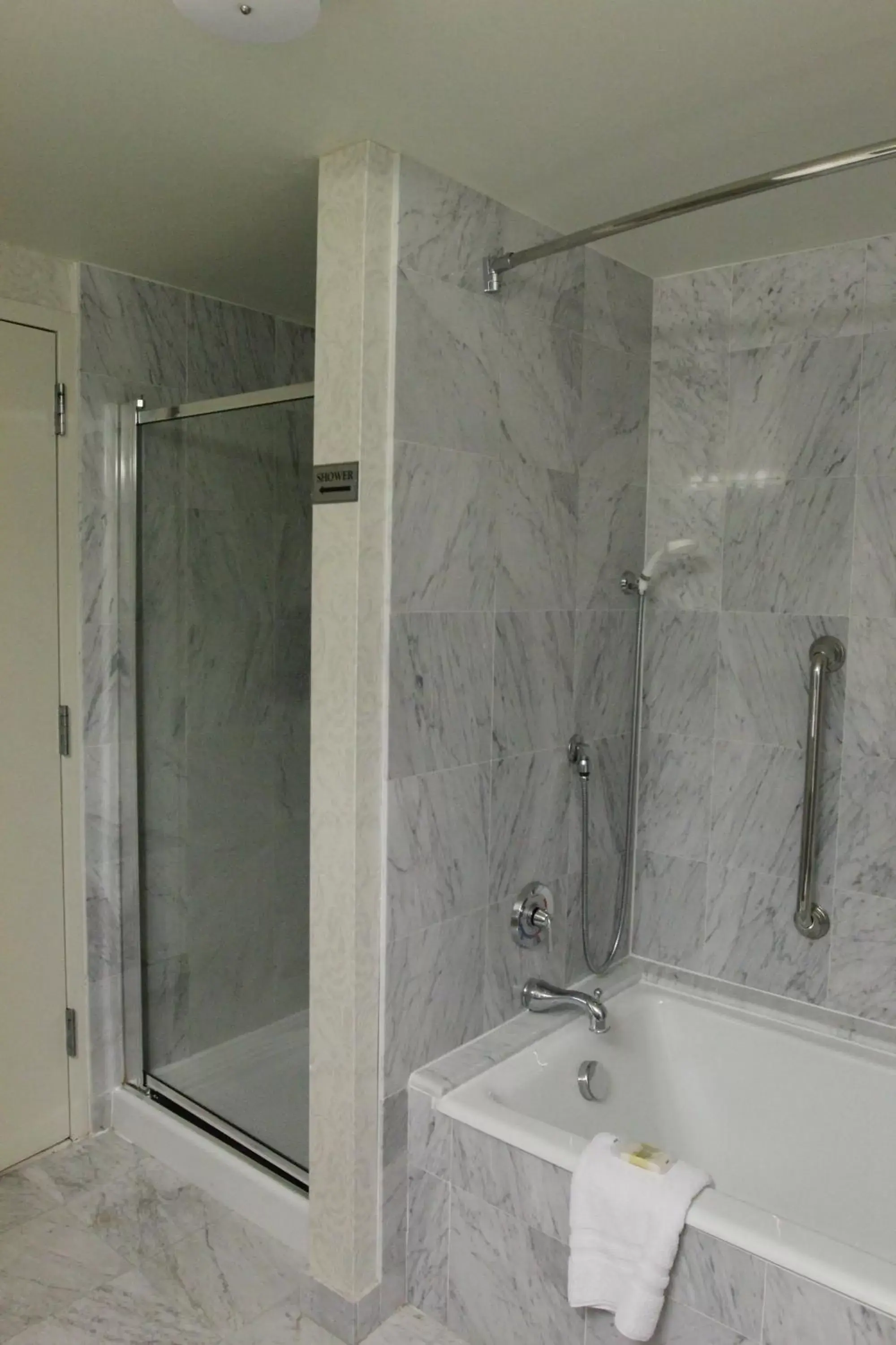 Shower, Bathroom in Clayton Plaza Hotel & Extended Stay