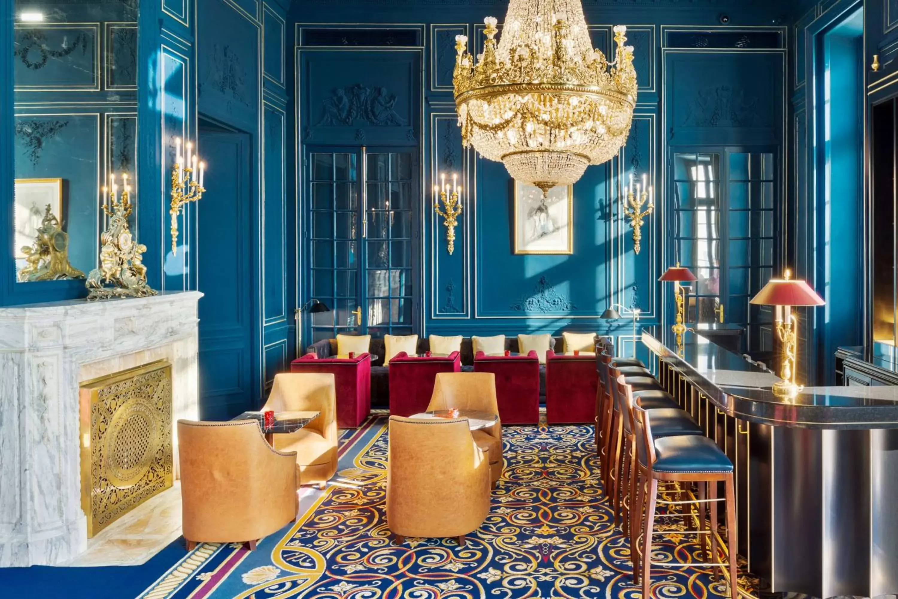 Lounge or bar, Restaurant/Places to Eat in Hôtel du Palais Biarritz, in The Unbound Collection by Hyatt