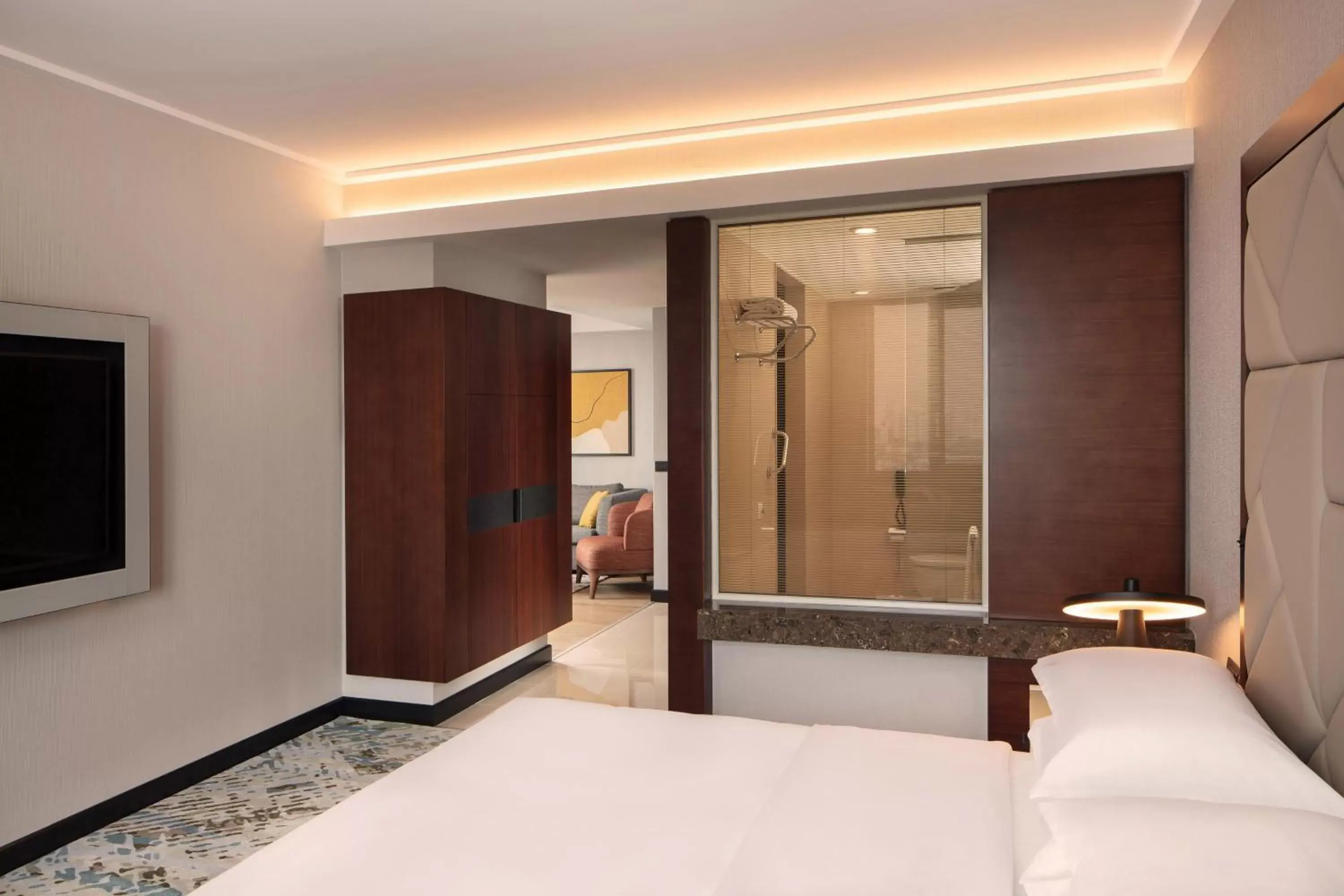 Bedroom, Bed in Sheraton Istanbul Levent