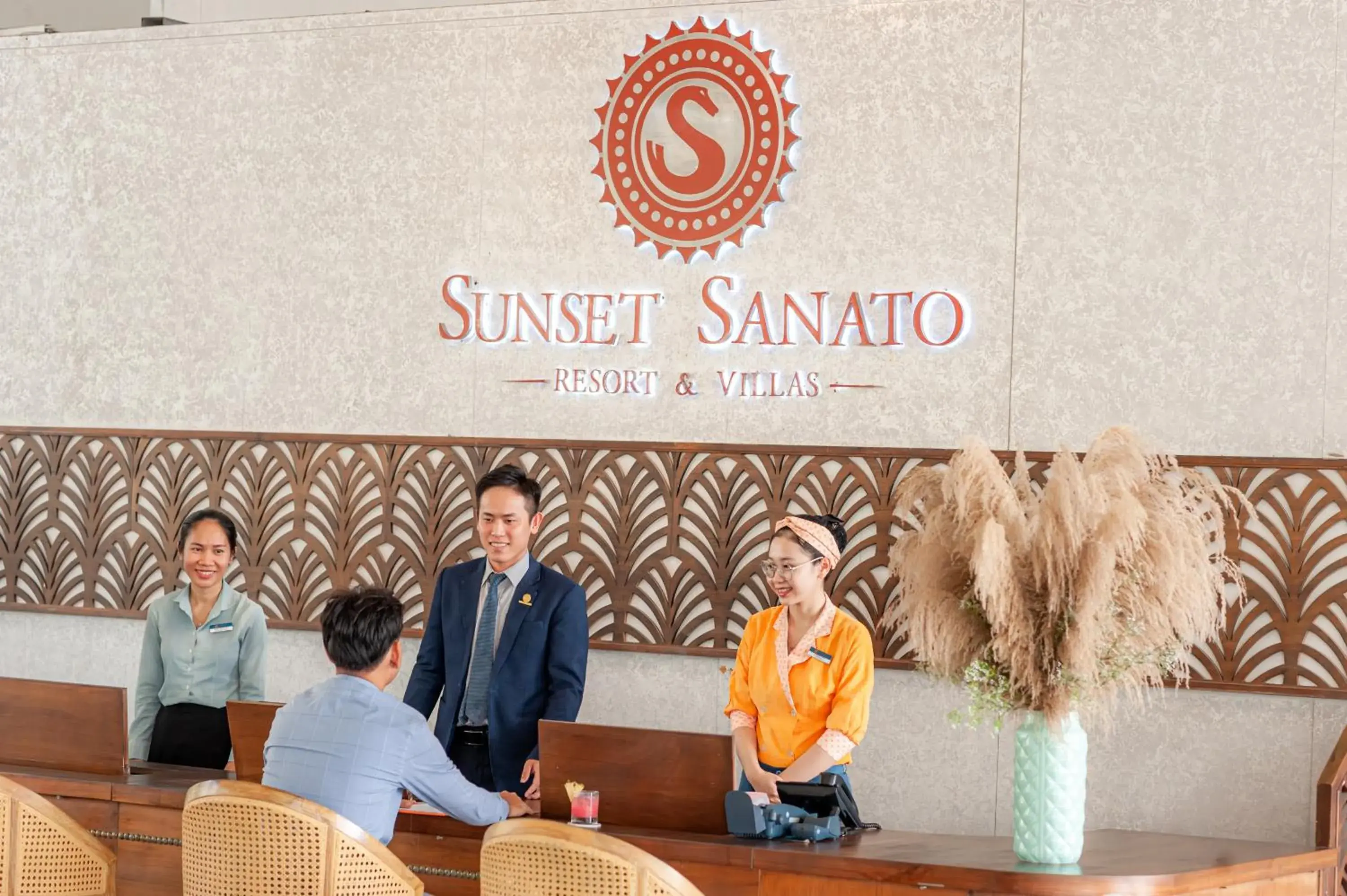 Lobby or reception in Sunset Sanato Resort & Villas