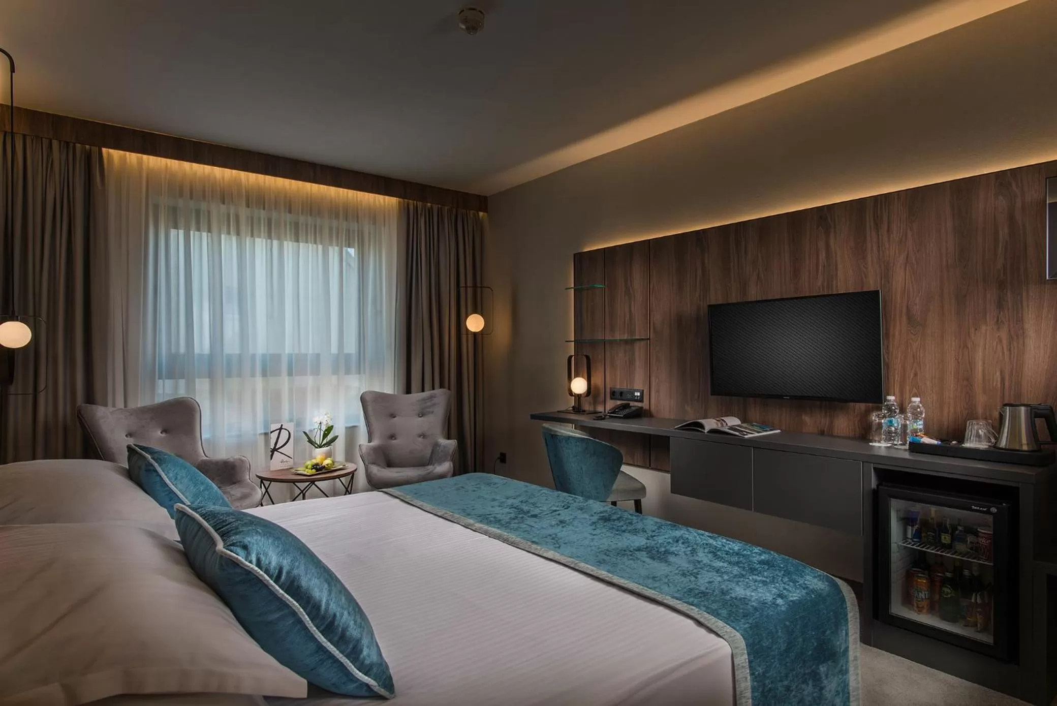 Bed in Rosslyn Central Park Hotel Sofia