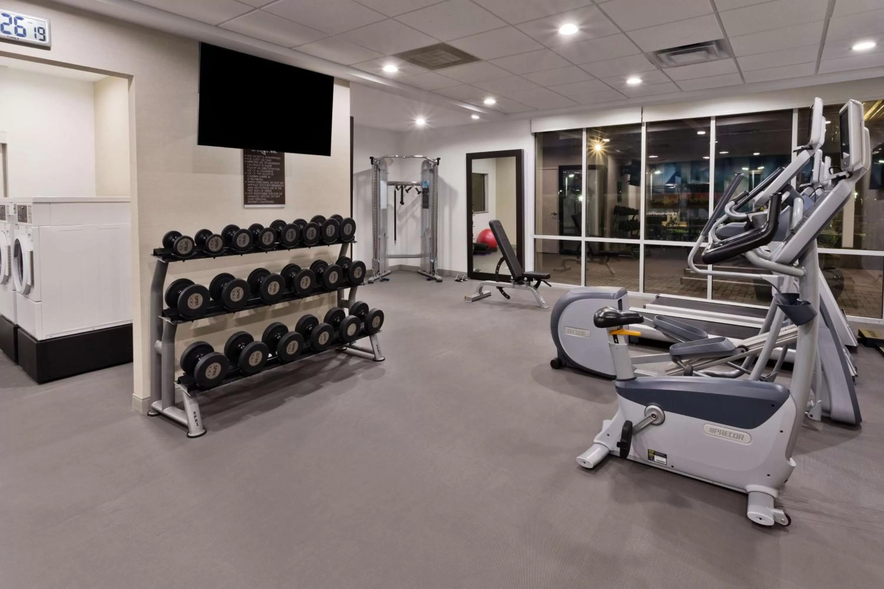 Fitness centre/facilities in Home2 Suites by Hilton Columbus