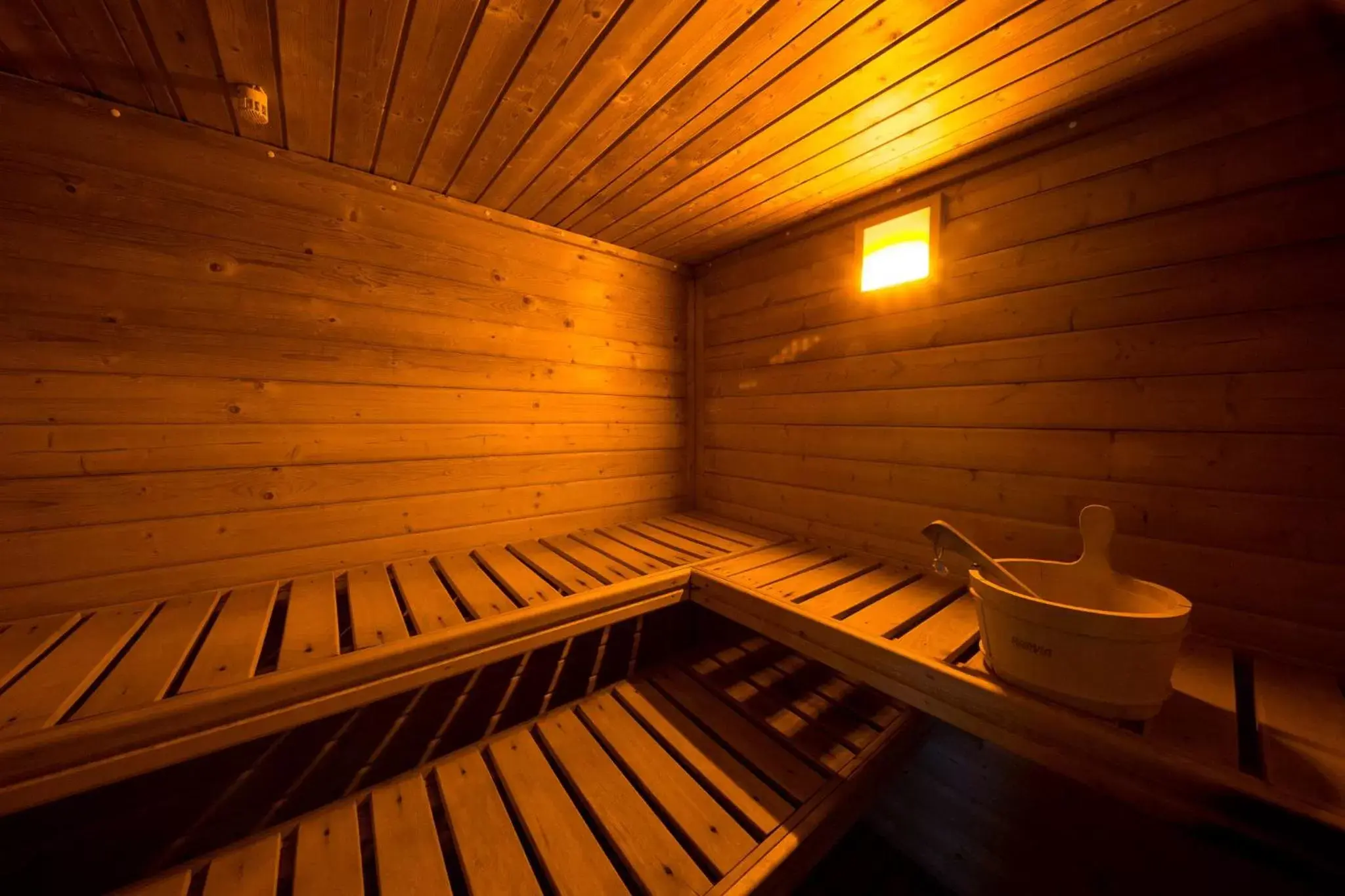 Sauna in Les Terrasses de Saumur - Hôtel & Appartements - Restaurant & Spa (Logis)