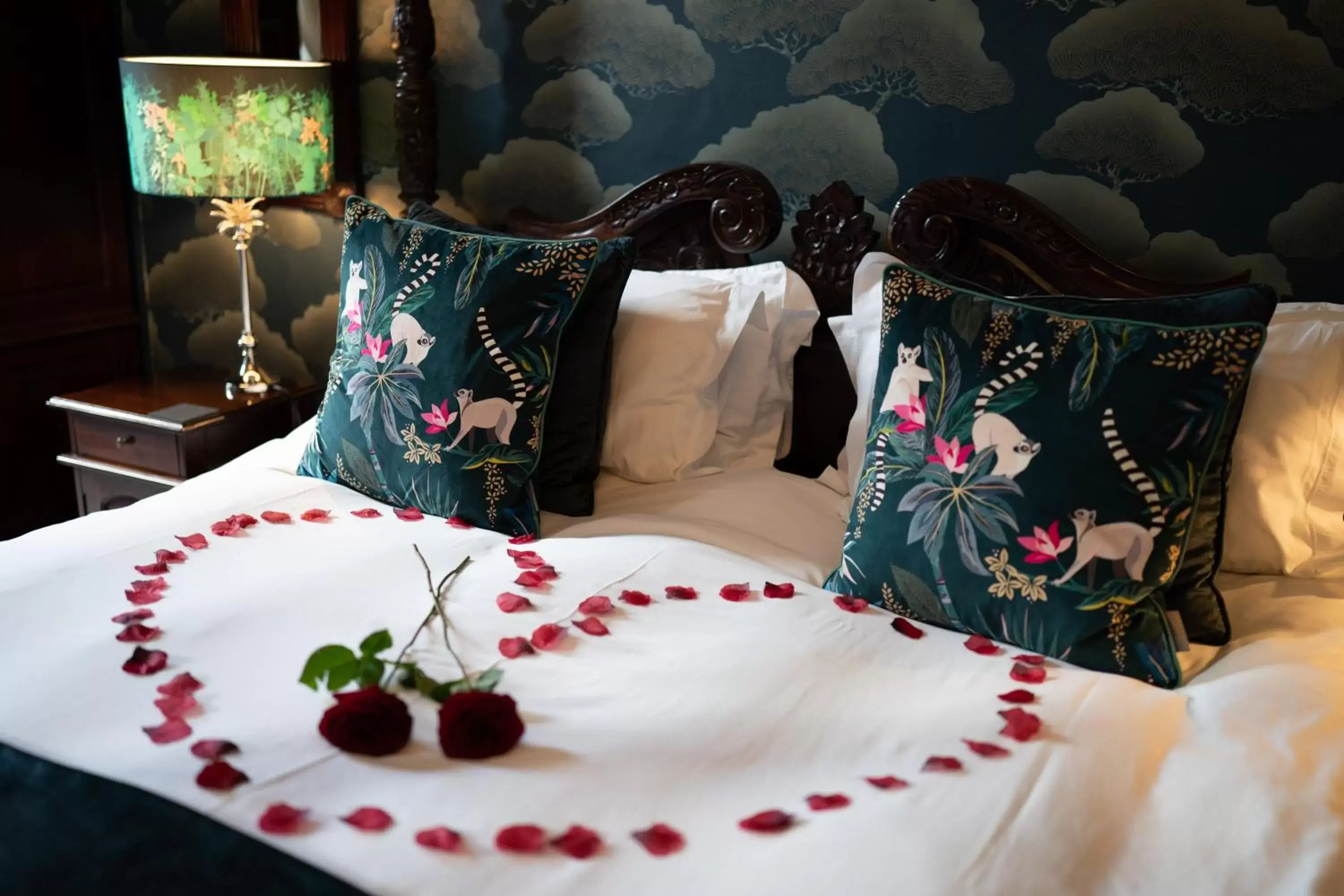 Bed in No. 11 Boutique Hotel & Brasserie