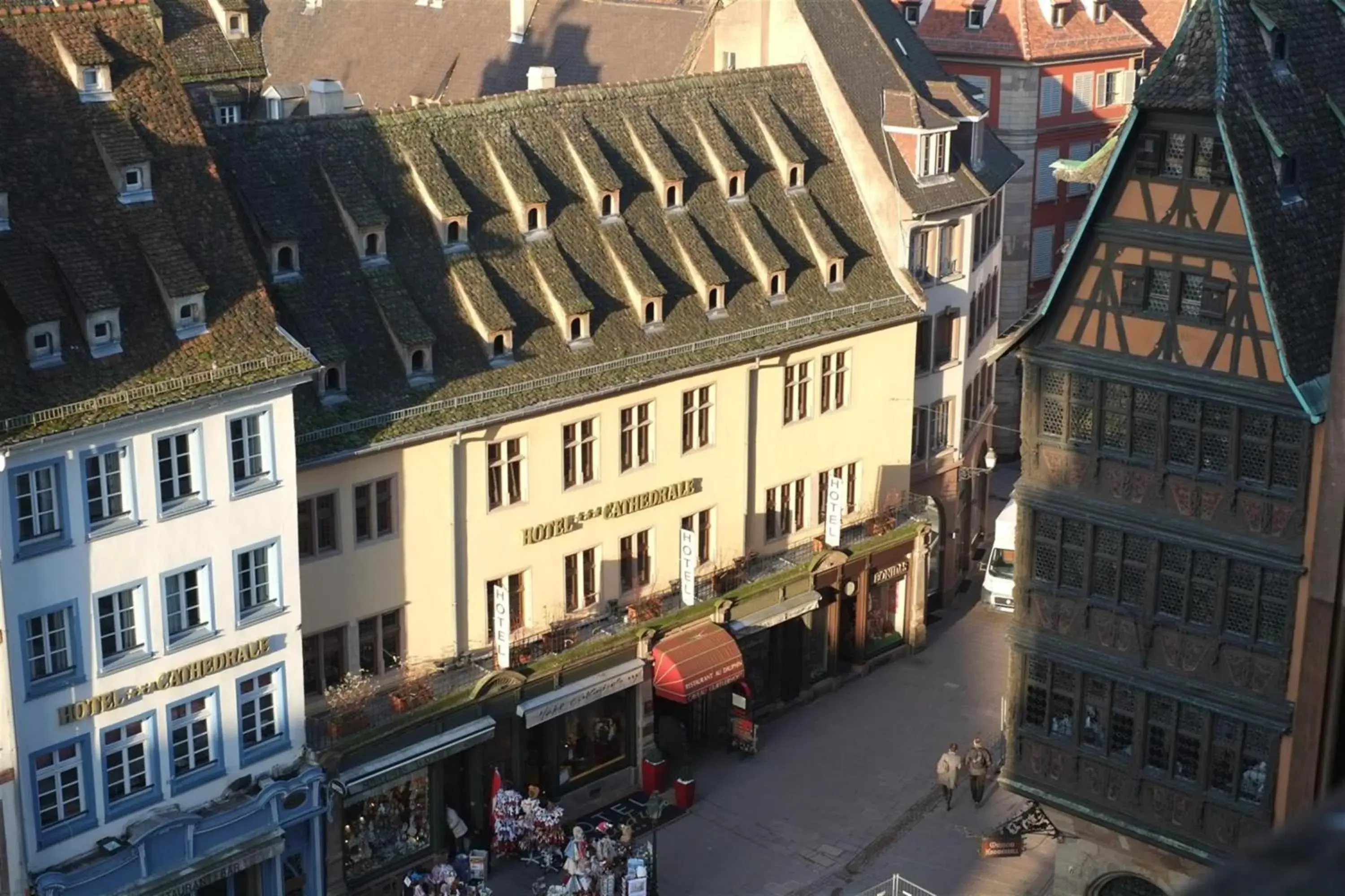 Bird's eye view in Hotel Cathédrale