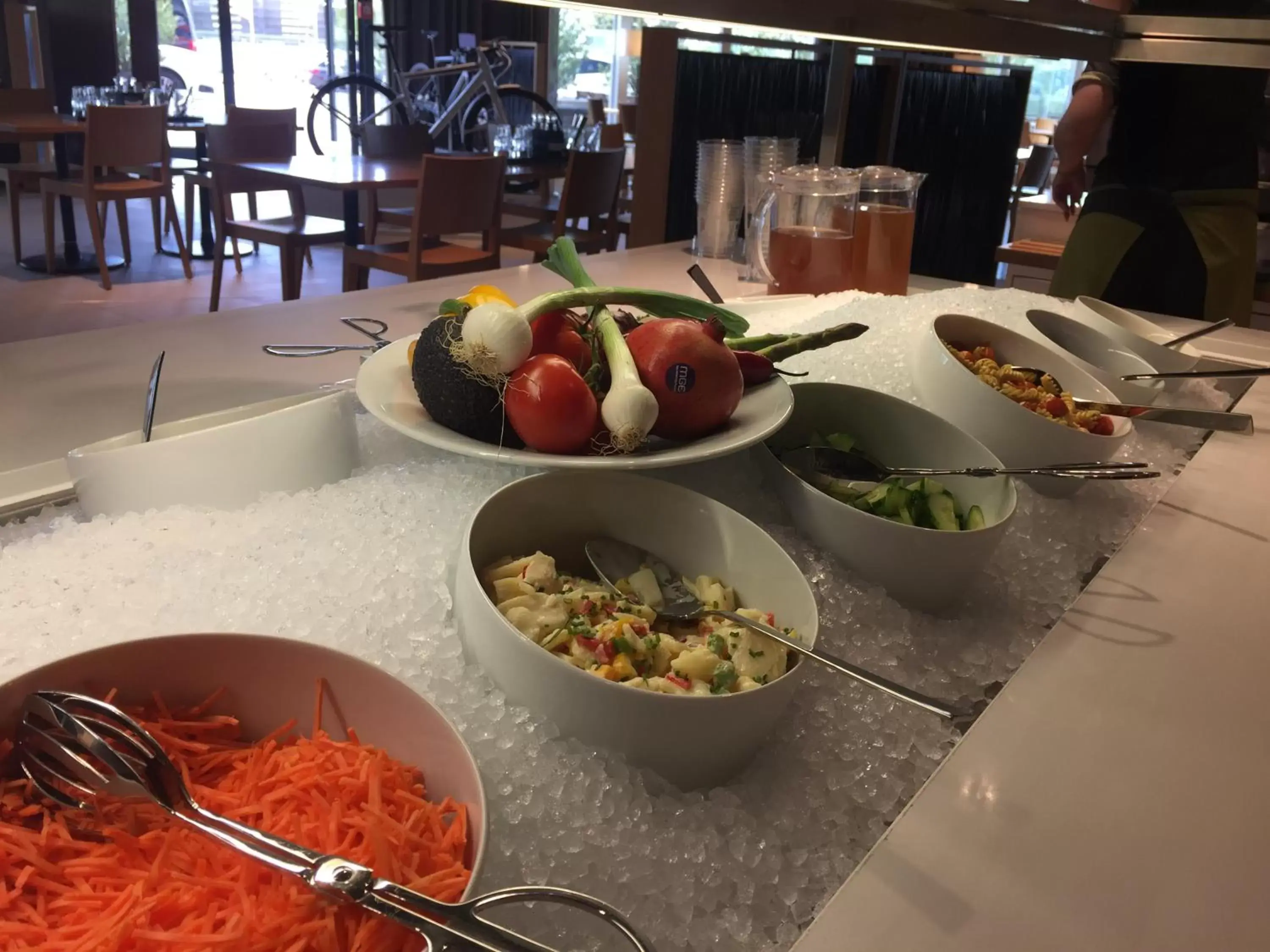 Lunch in Hotel Tissot Velodrome