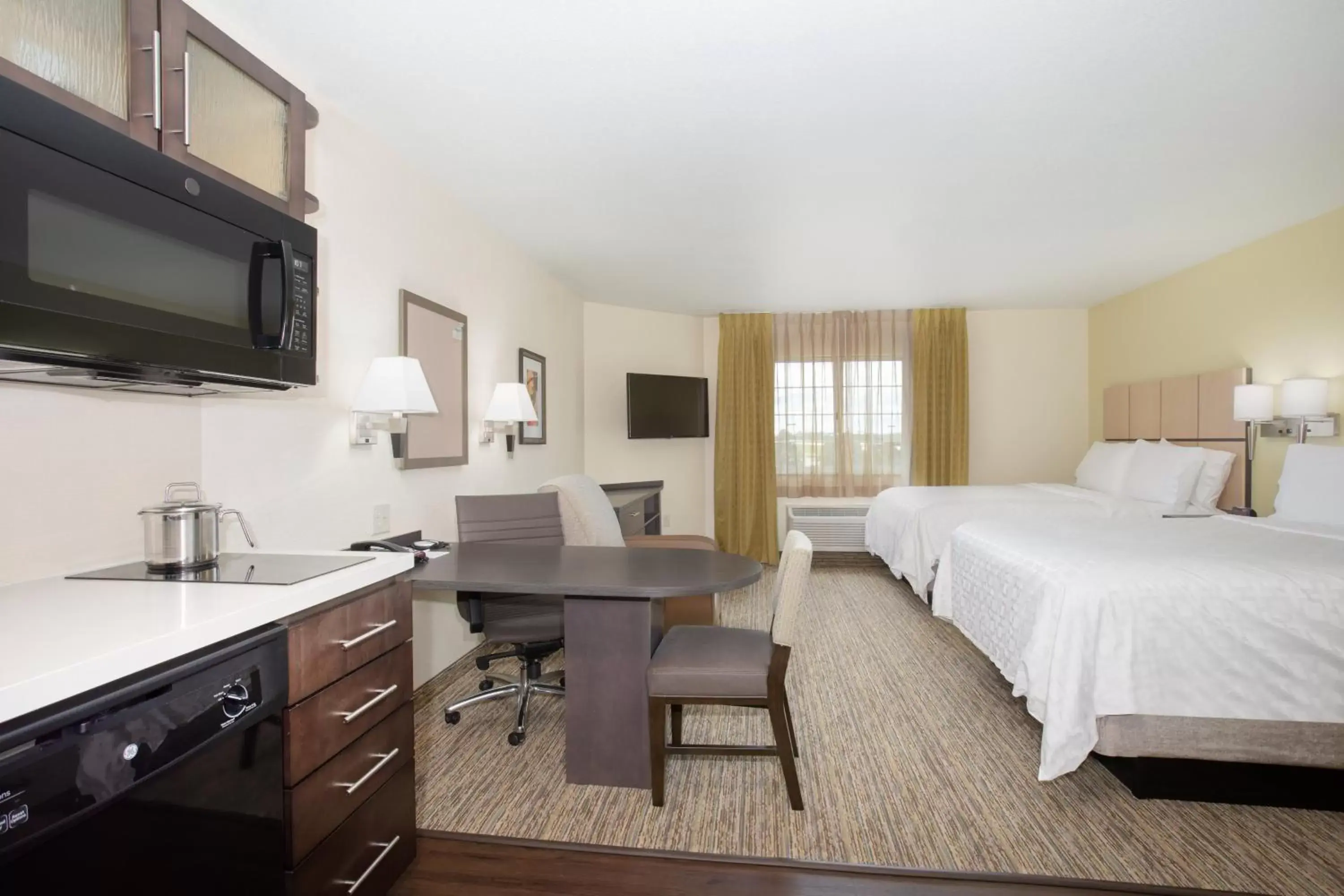 Photo of the whole room in Candlewood Suites Cheyenne, an IHG Hotel