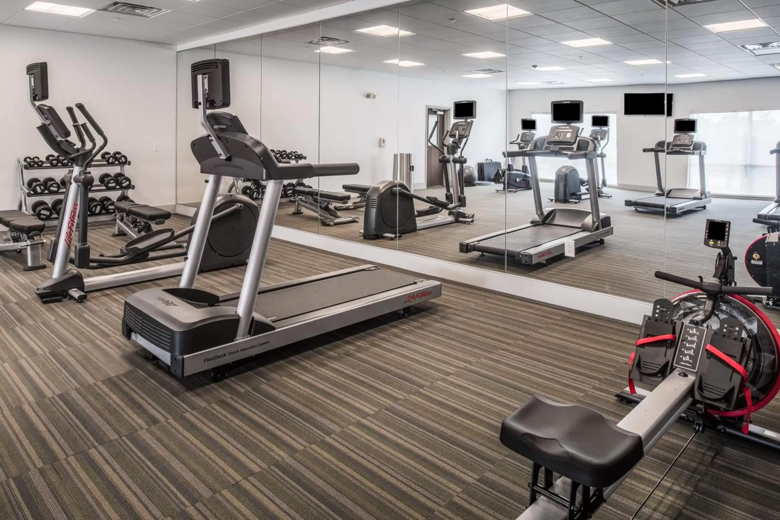 Fitness centre/facilities, Fitness Center/Facilities in Holiday Inn Express & Suites Ruston, an IHG Hotel
