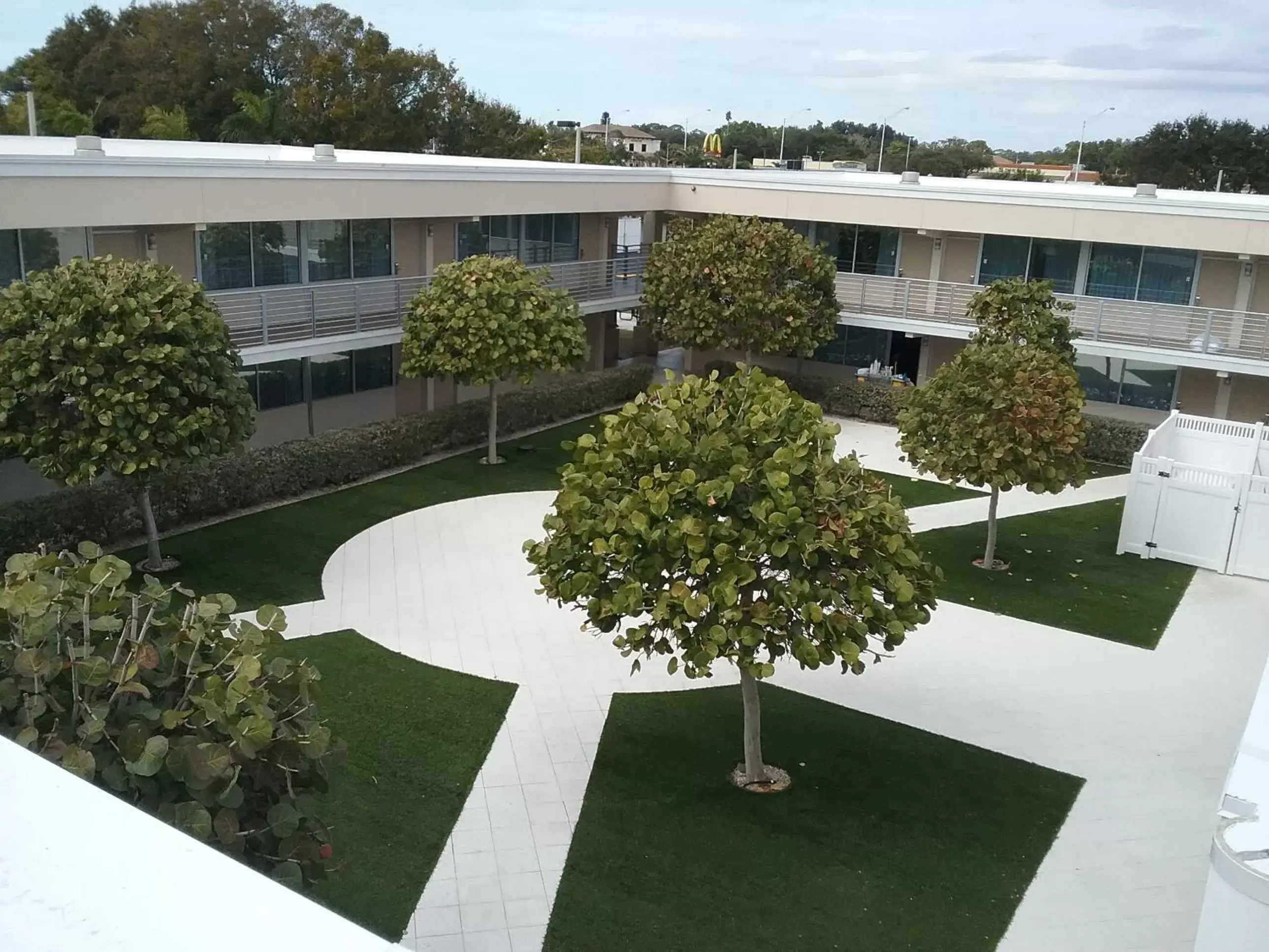 Inner courtyard view in Ramada by Wyndham Venice Hotel Venezia