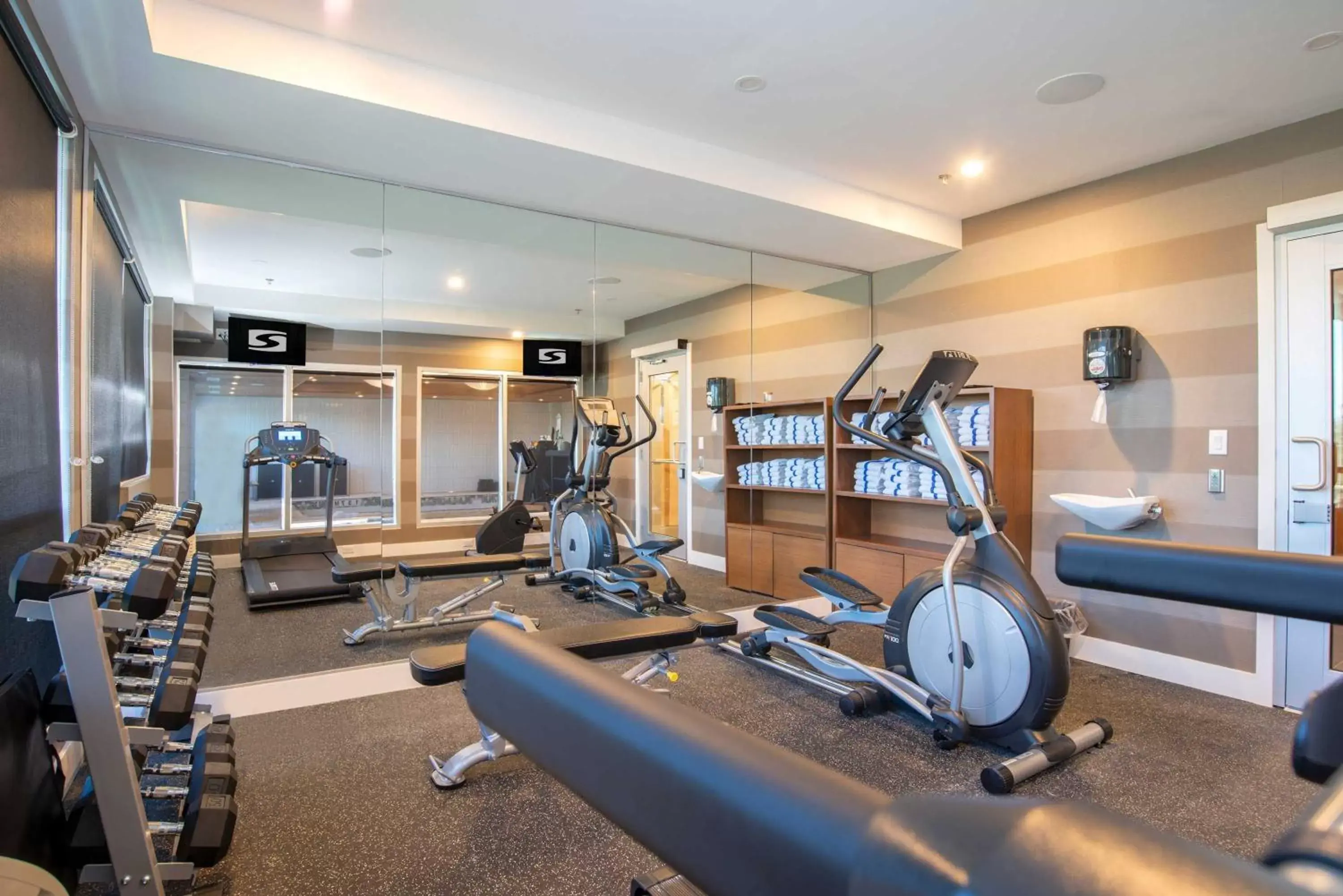 Fitness centre/facilities, Fitness Center/Facilities in Sandman Hotel Hamilton