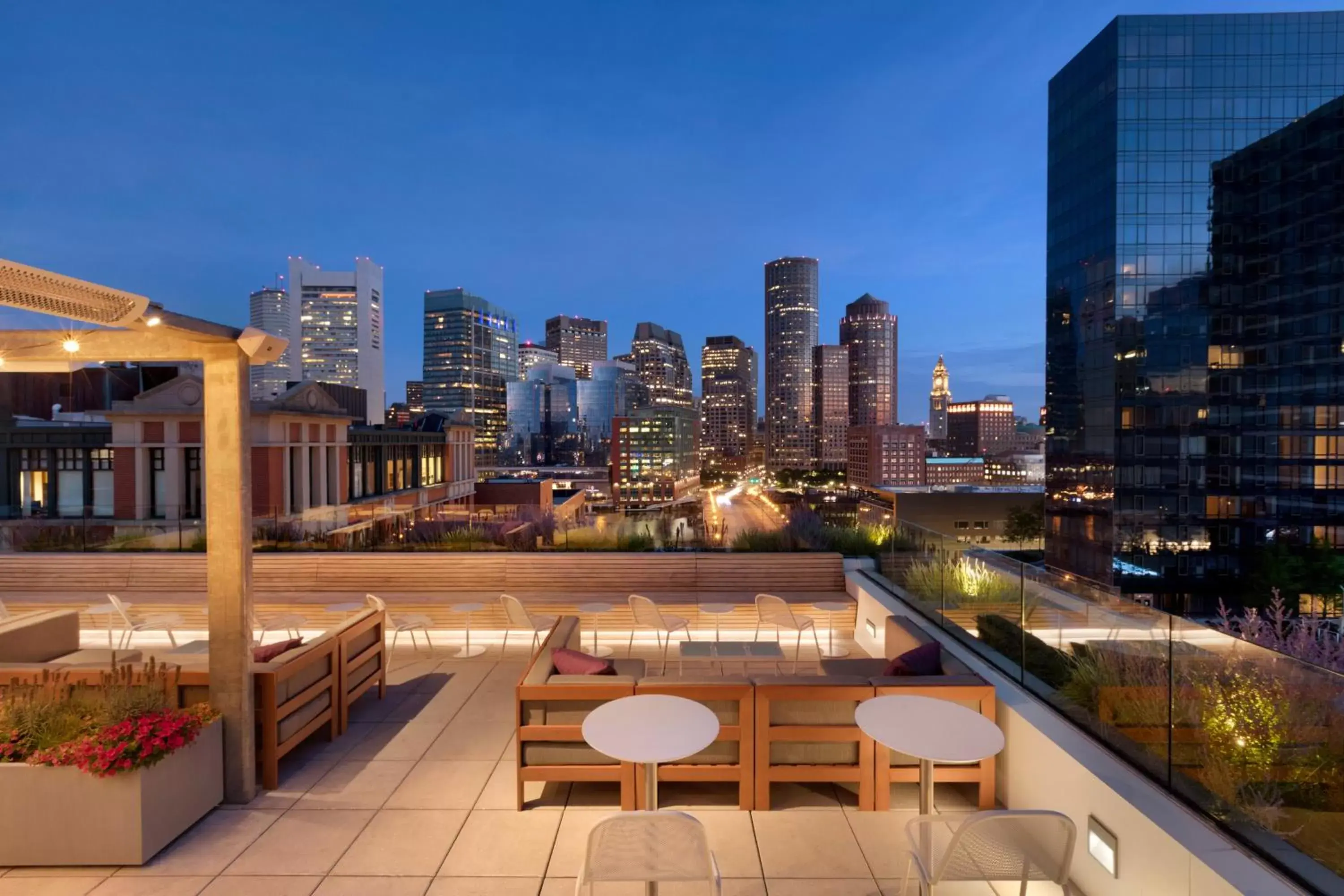 Balcony/Terrace in YOTEL Boston